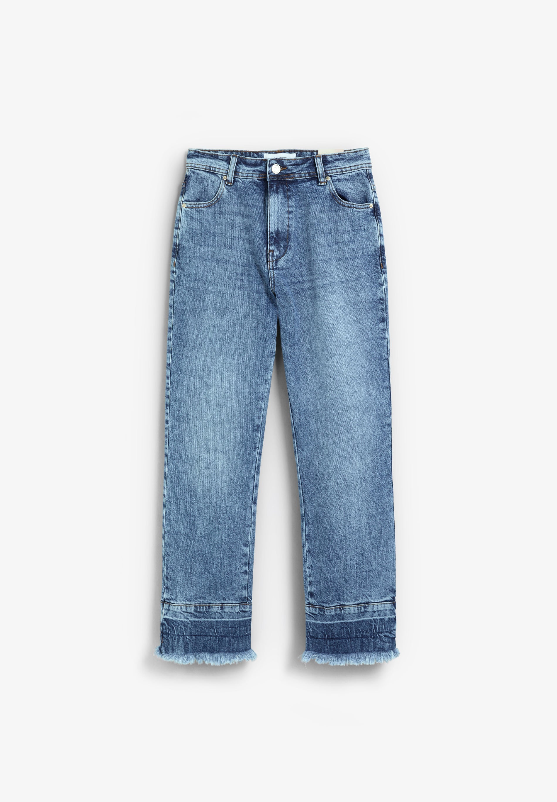 JEANS EFEITO DESBOTADO DESFIADOS