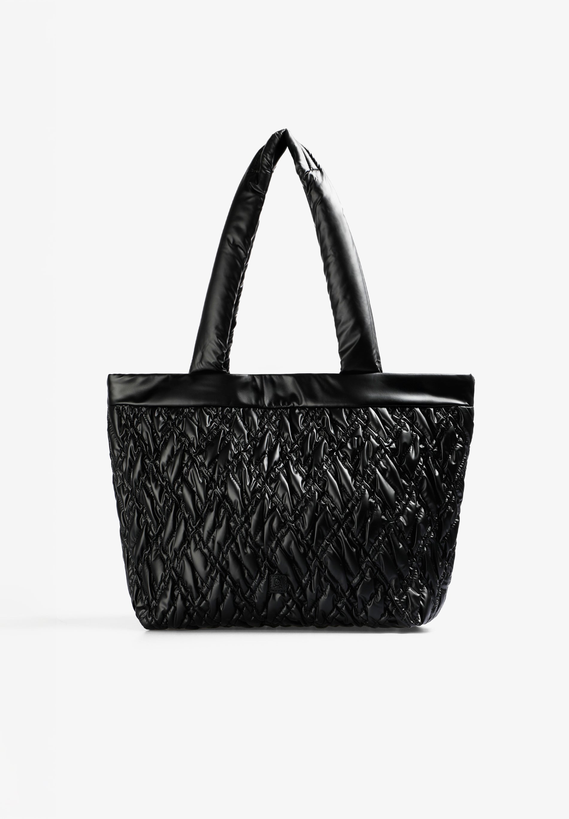 BOLSA SHOPPER ACOLCHOADA SKULL