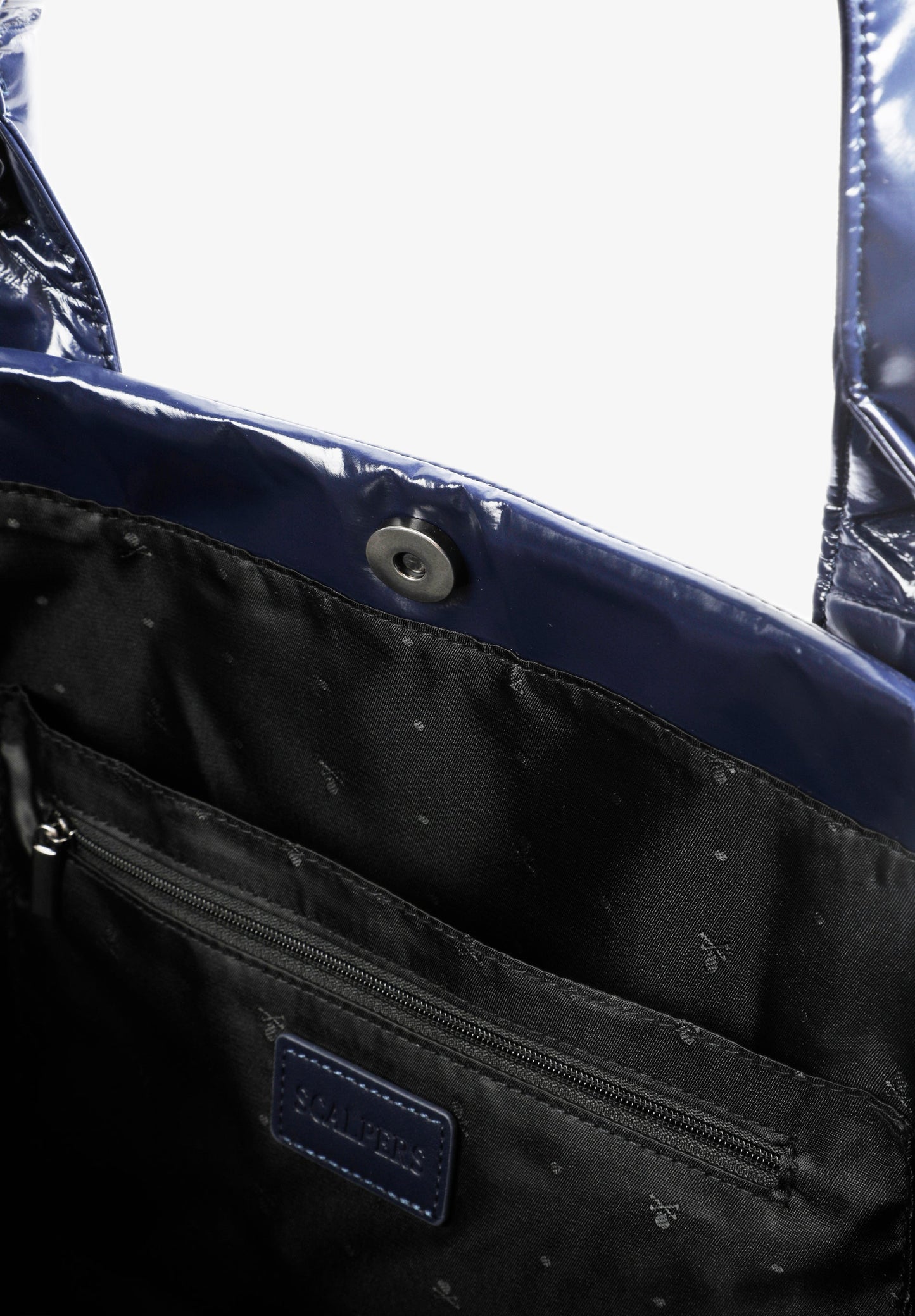 BOLSA SHOPPER METALIZADO SKULL