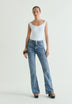 JEANS COM BOLSO ASSIMÉTRICO