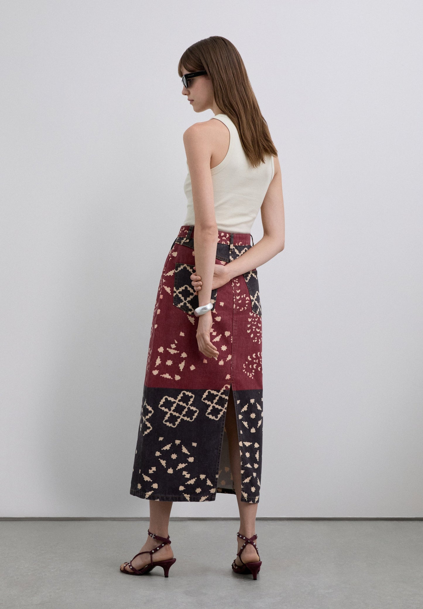 SAIA DENIM COM PADRÃO