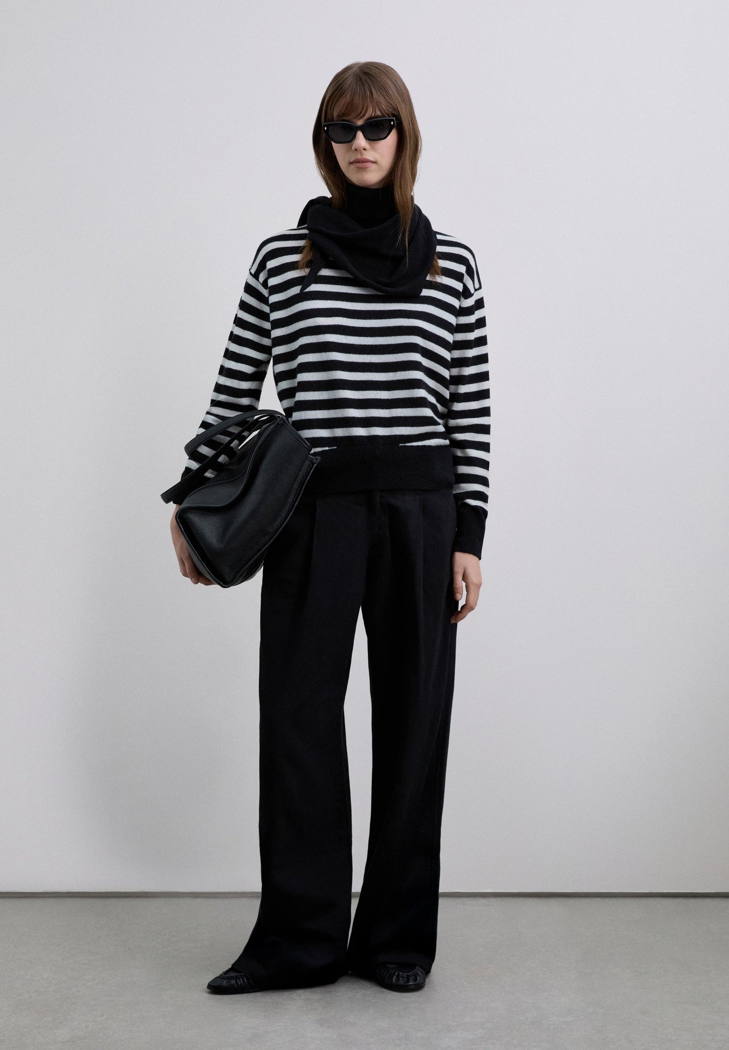 CAMISOLA GOLA ENROLADA LÃ