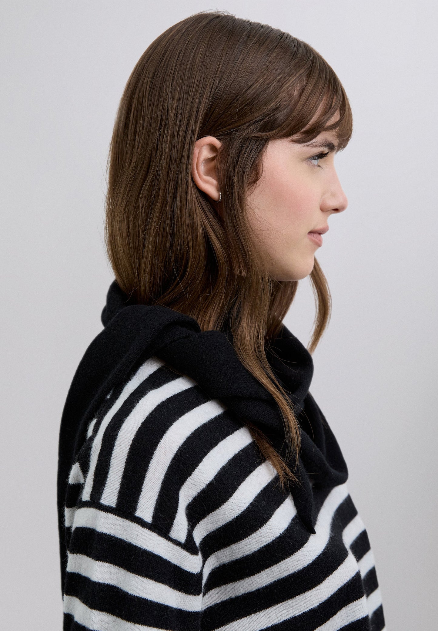 CAMISOLA GOLA ENROLADA LÃ