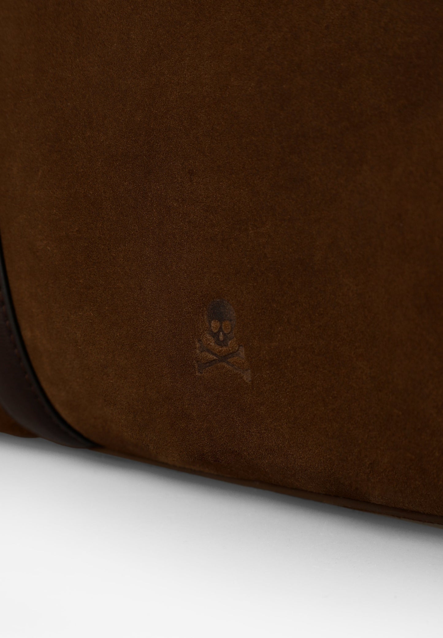 BOLSA SHOPPER DE CAMURÇA EM CONTRASTE