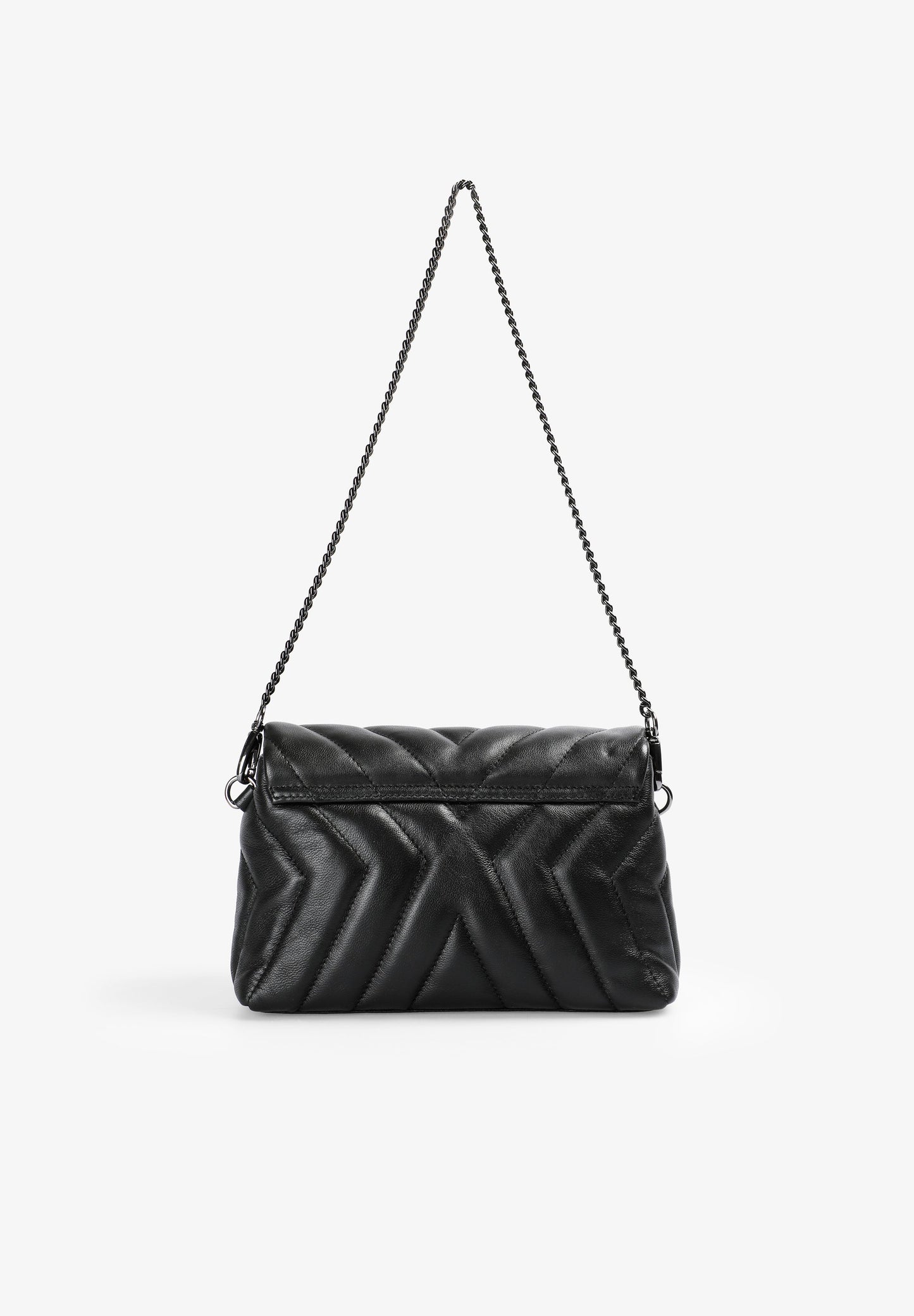 BOLSA MINI PELE ACOLCHOADA