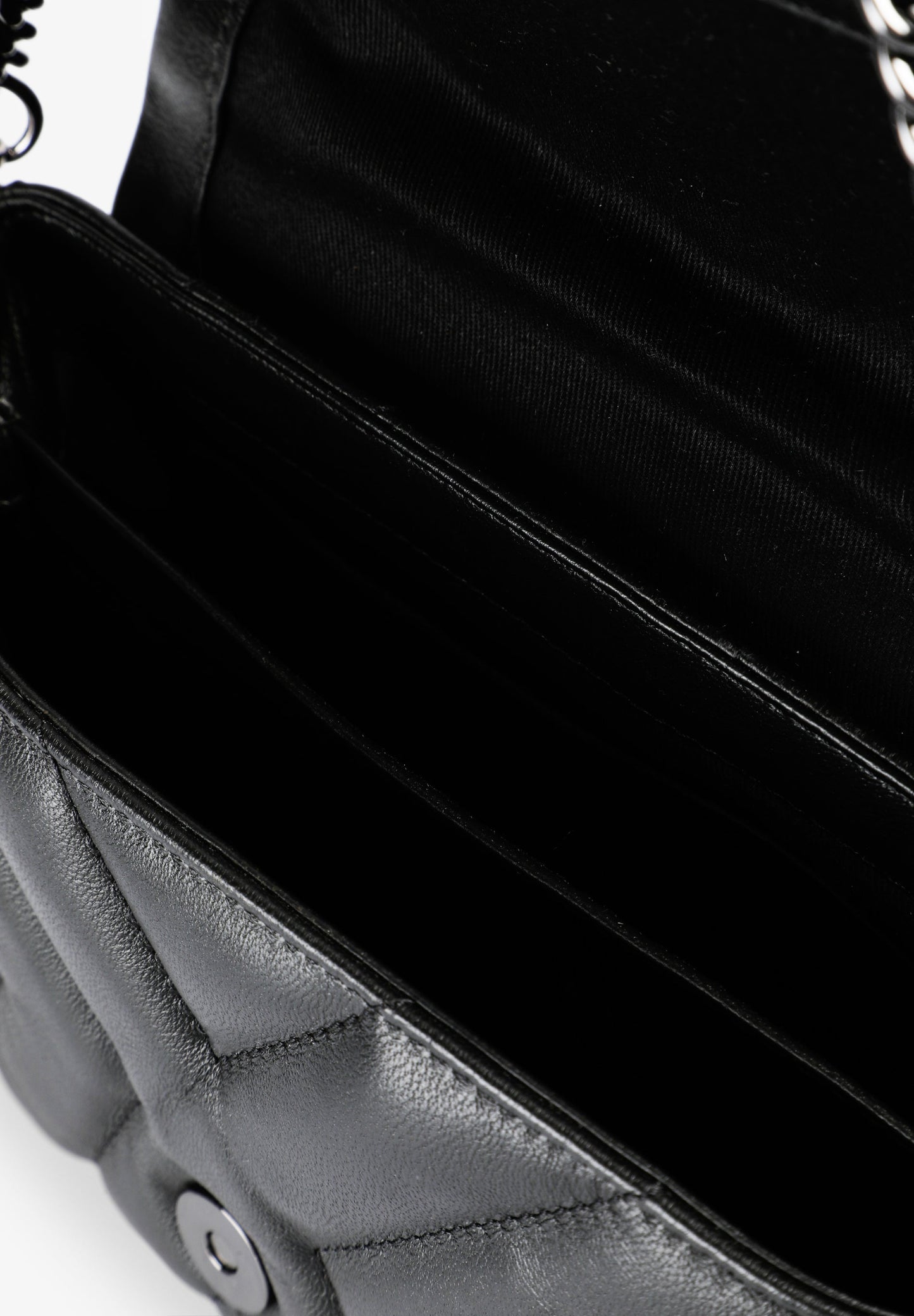 BOLSA MINI PELE ACOLCHOADA