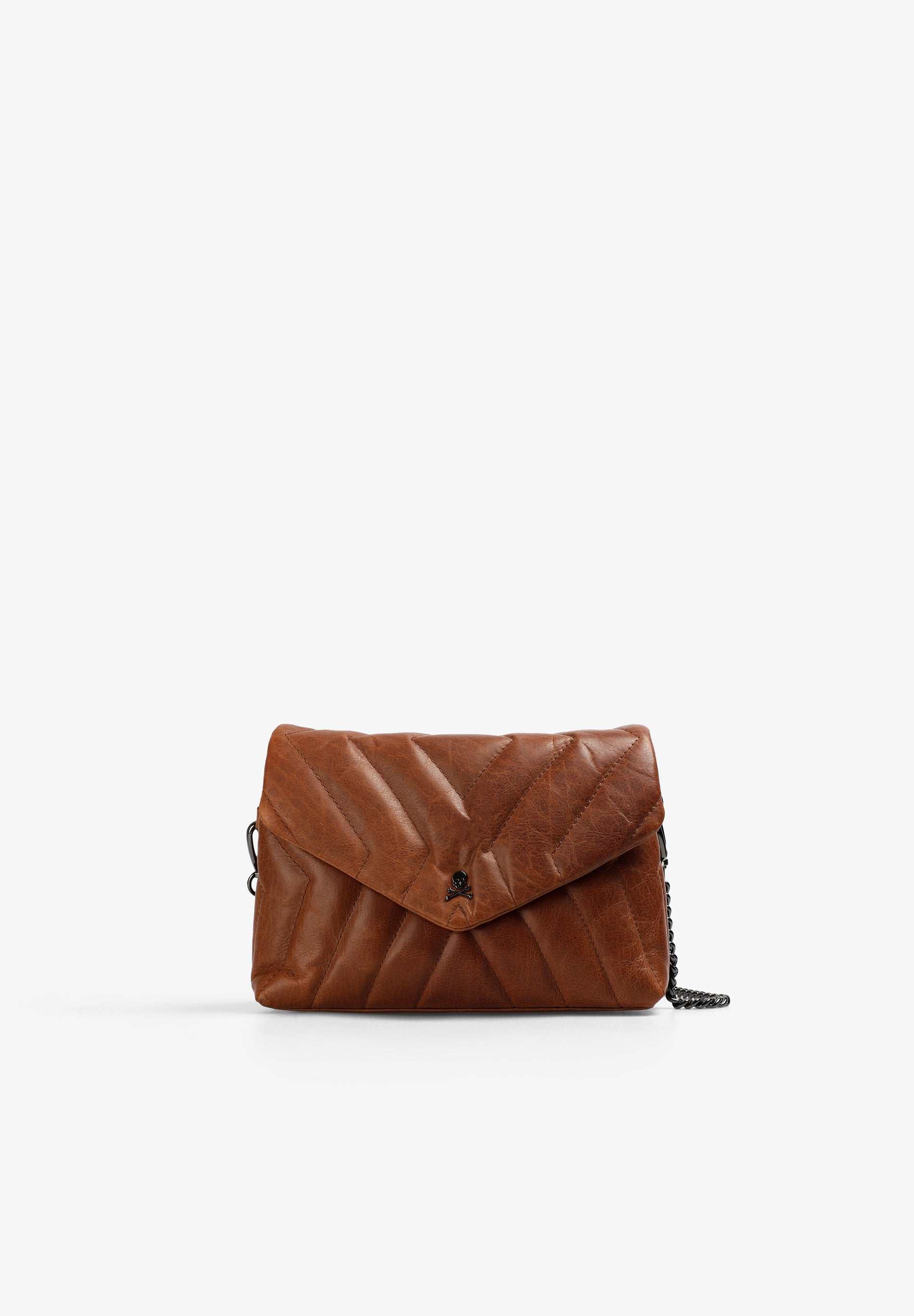 BOLSA MINI PELE ACOLCHOADA