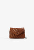 BOLSA MINI PELE ACOLCHOADA