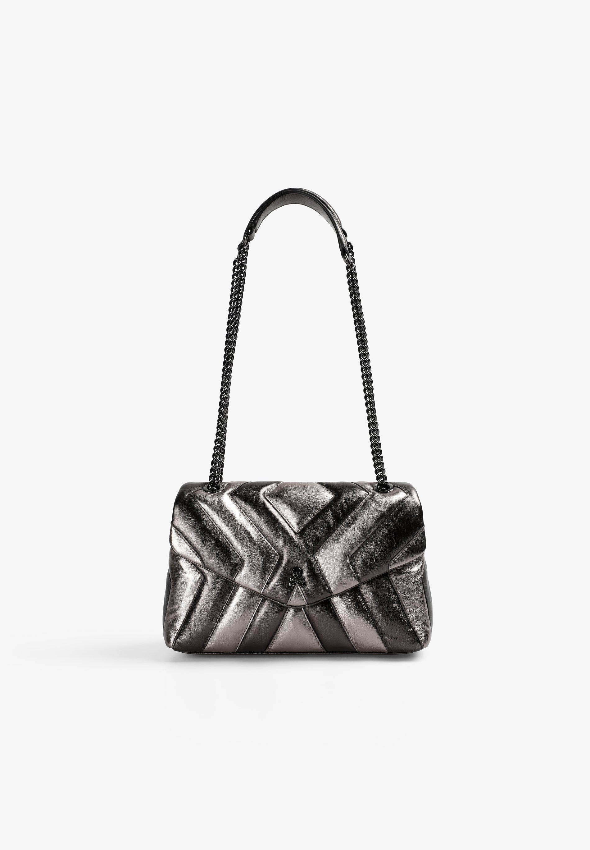 BOLSA MINI PELE ACOLCHOADA