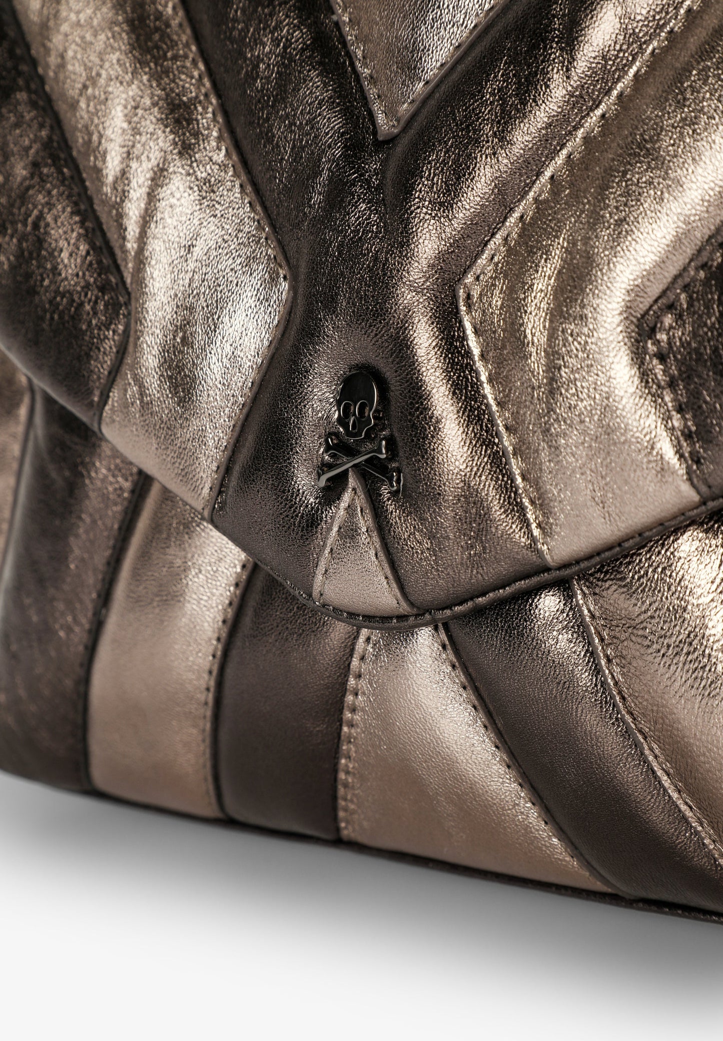 BOLSA MINI PELE ACOLCHOADA