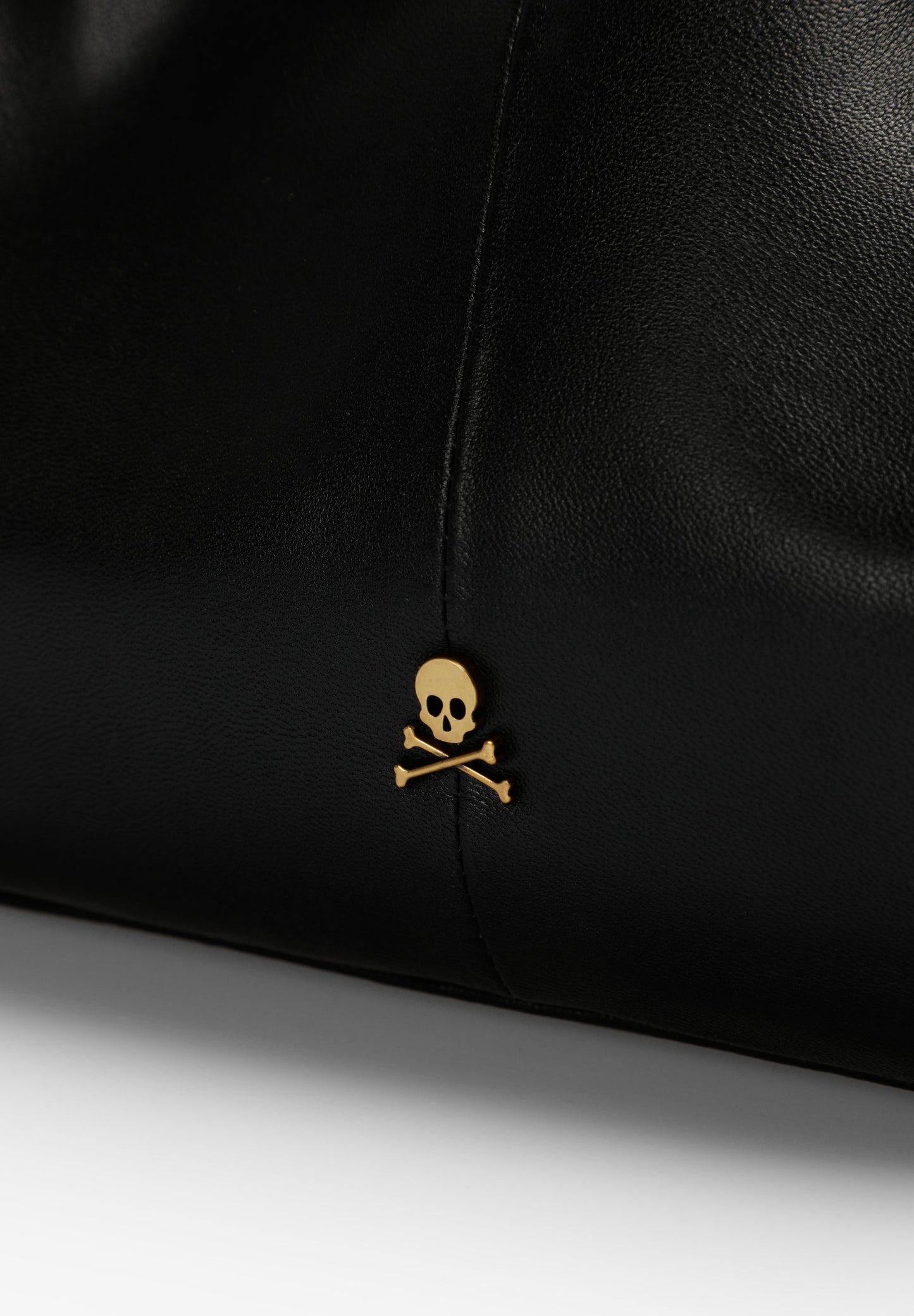 BOLSA COM ALÇAS DE PELE