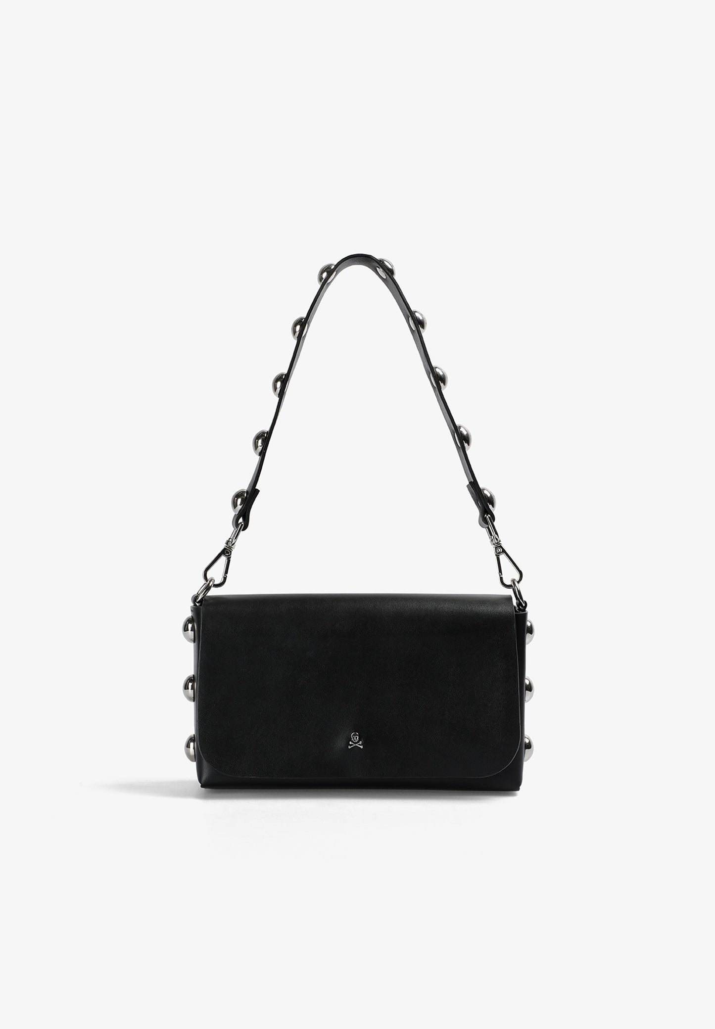 BOLSA MINI 100% PELE STUDS