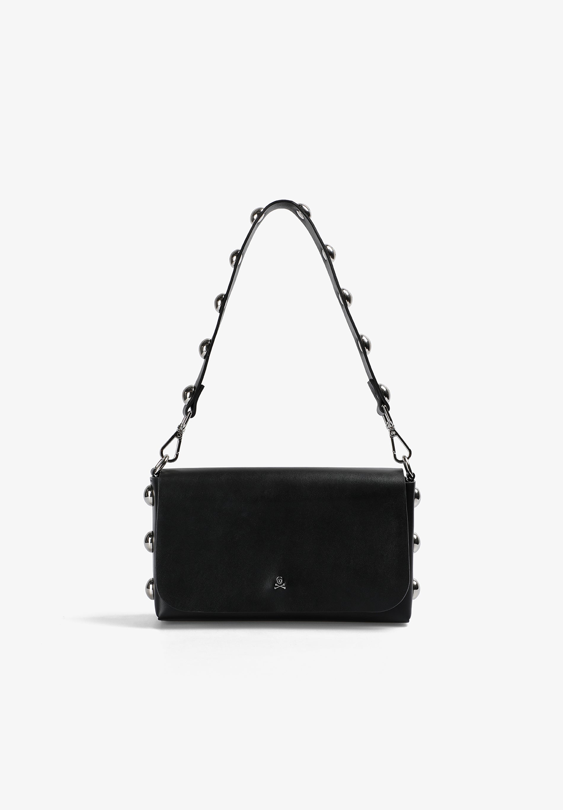 BOLSA MINI 100% PELE STUDS