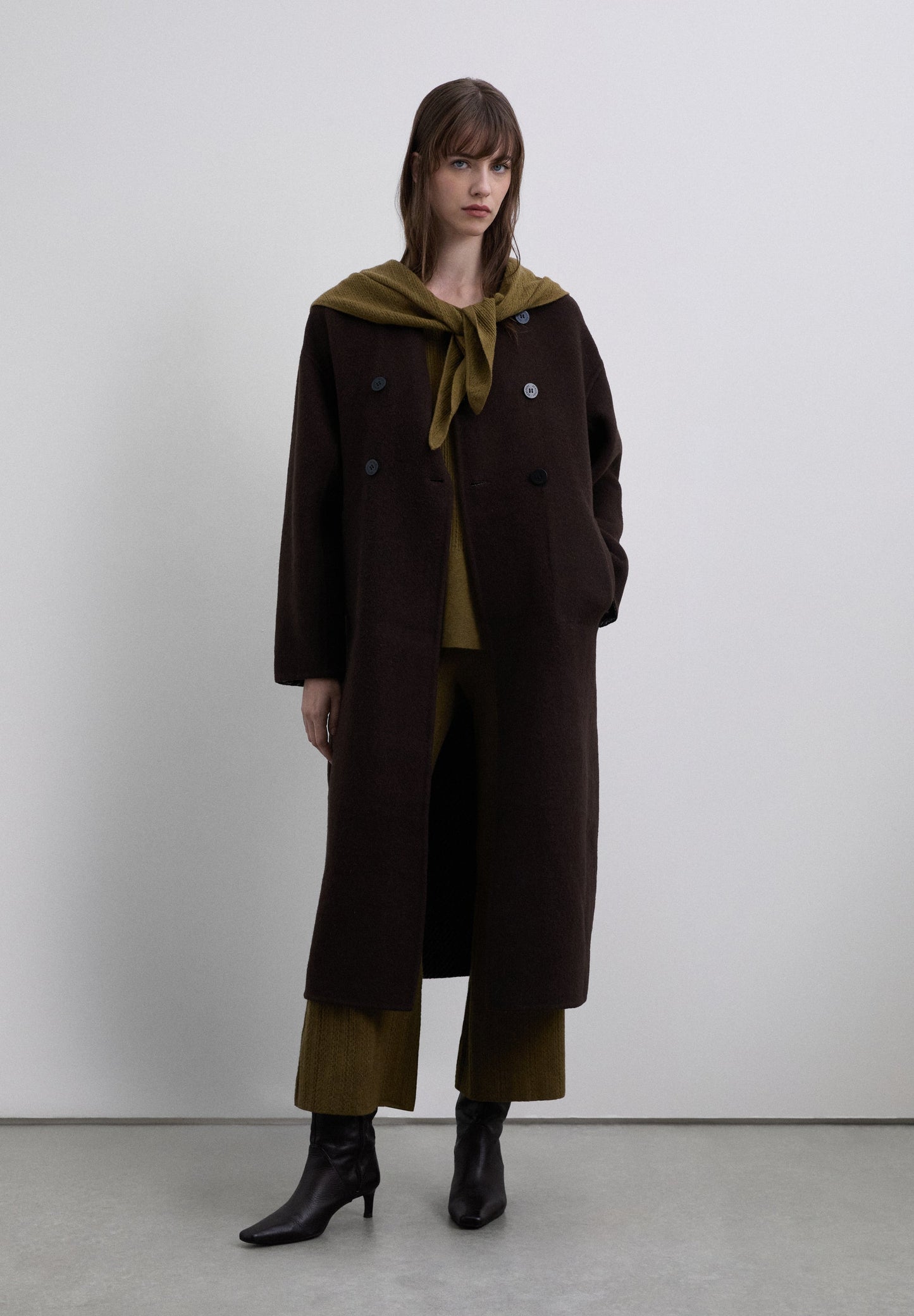 CASACO REVERSÍVEL MISTURA LÃ