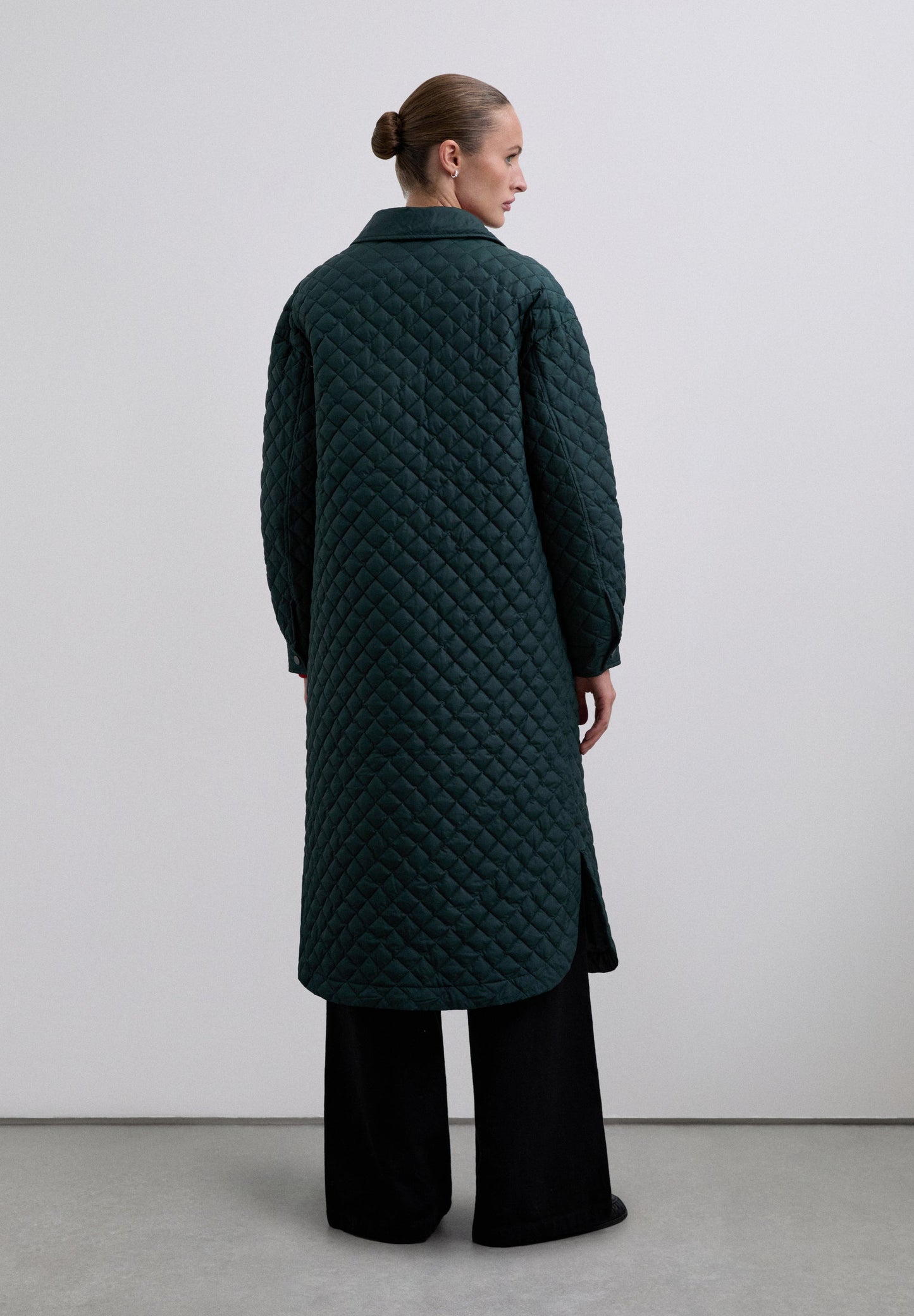 CASACO COMPRIDO PUFFER IMPERMEÁVEL