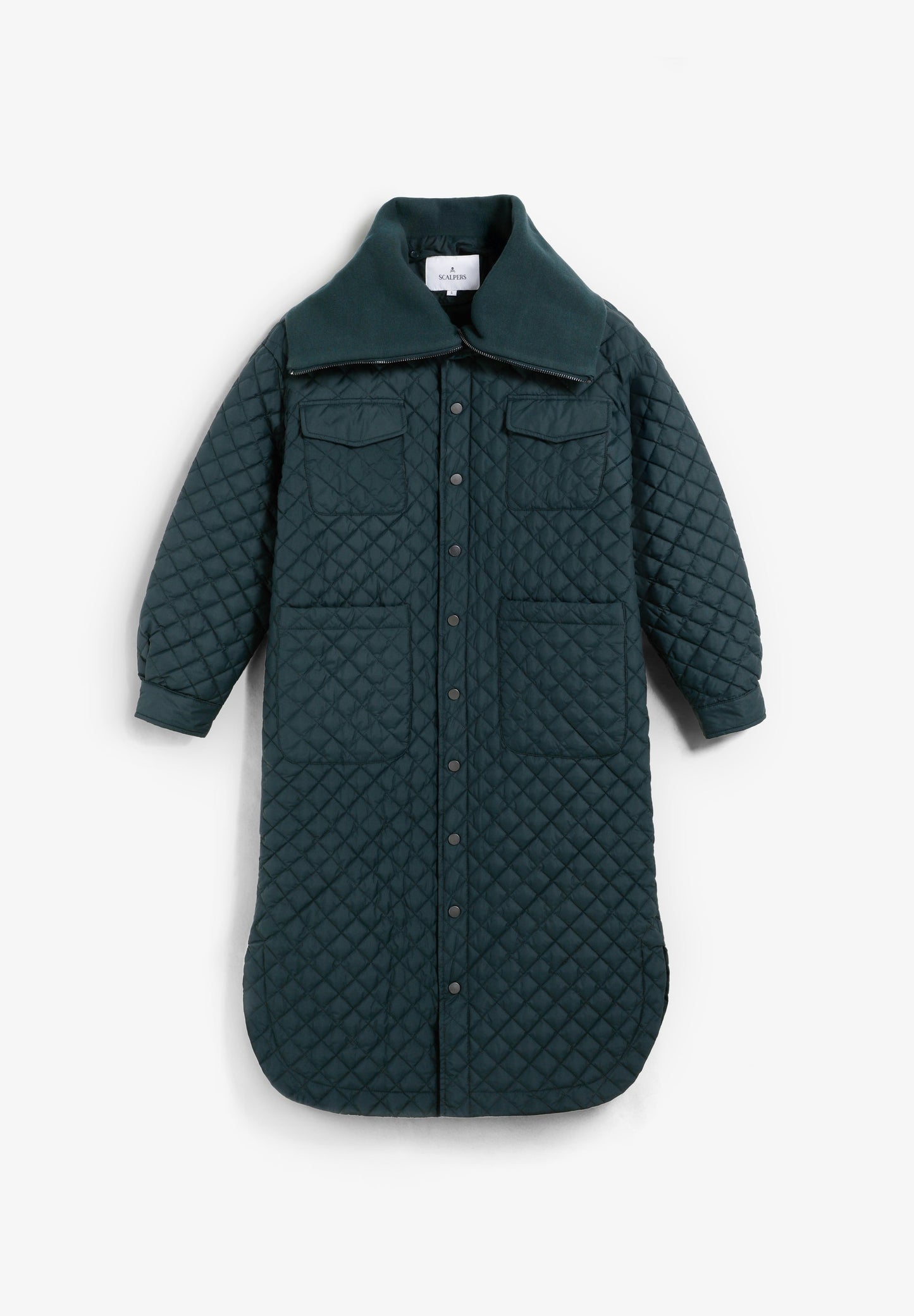 CASACO COMPRIDO PUFFER IMPERMEÁVEL