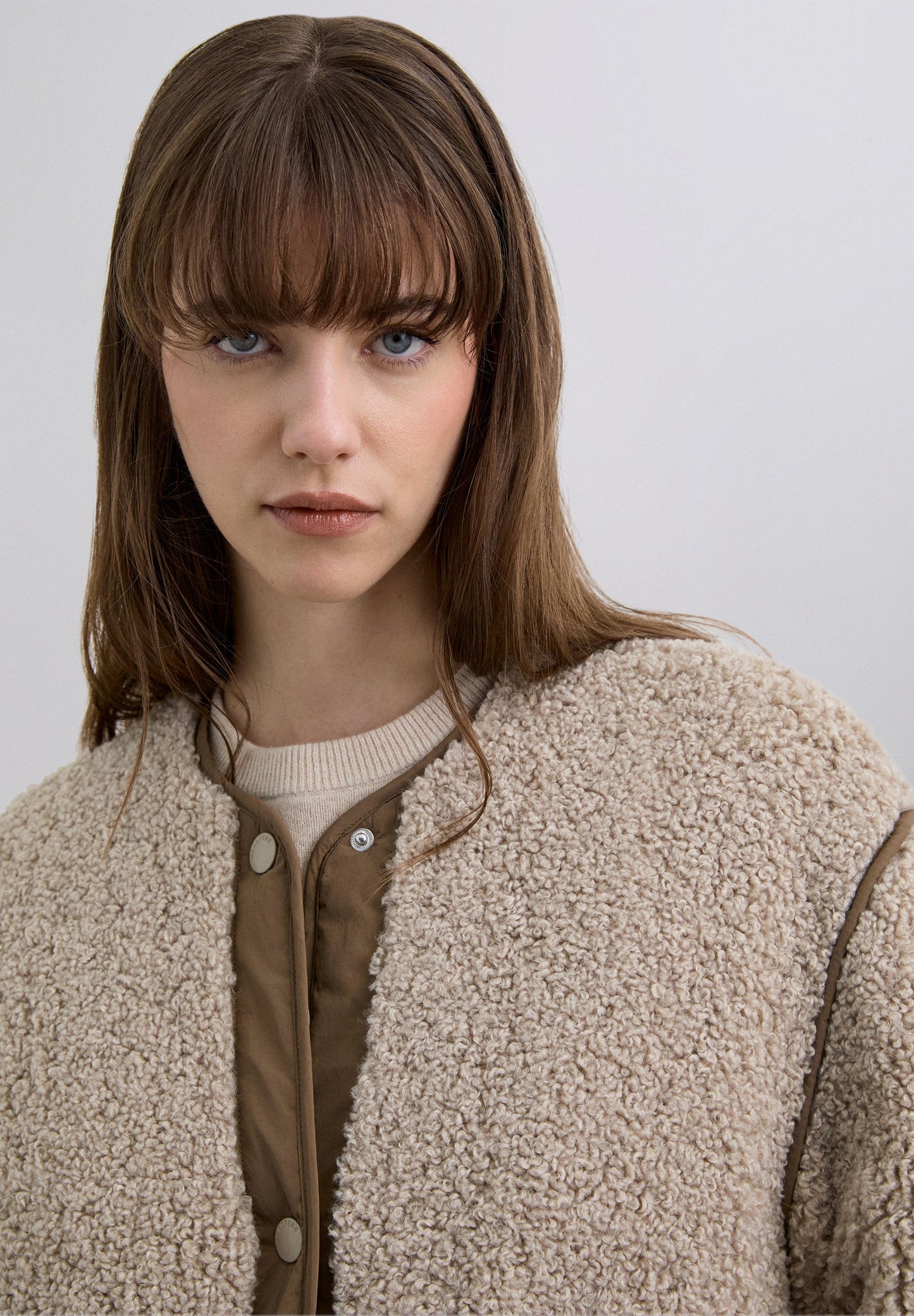 CASACO DE PELE OVINA