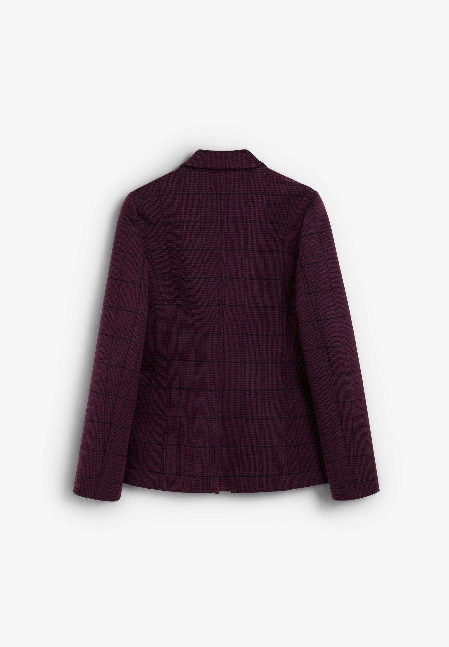 BLAZER BORDEAUX XADREZ
