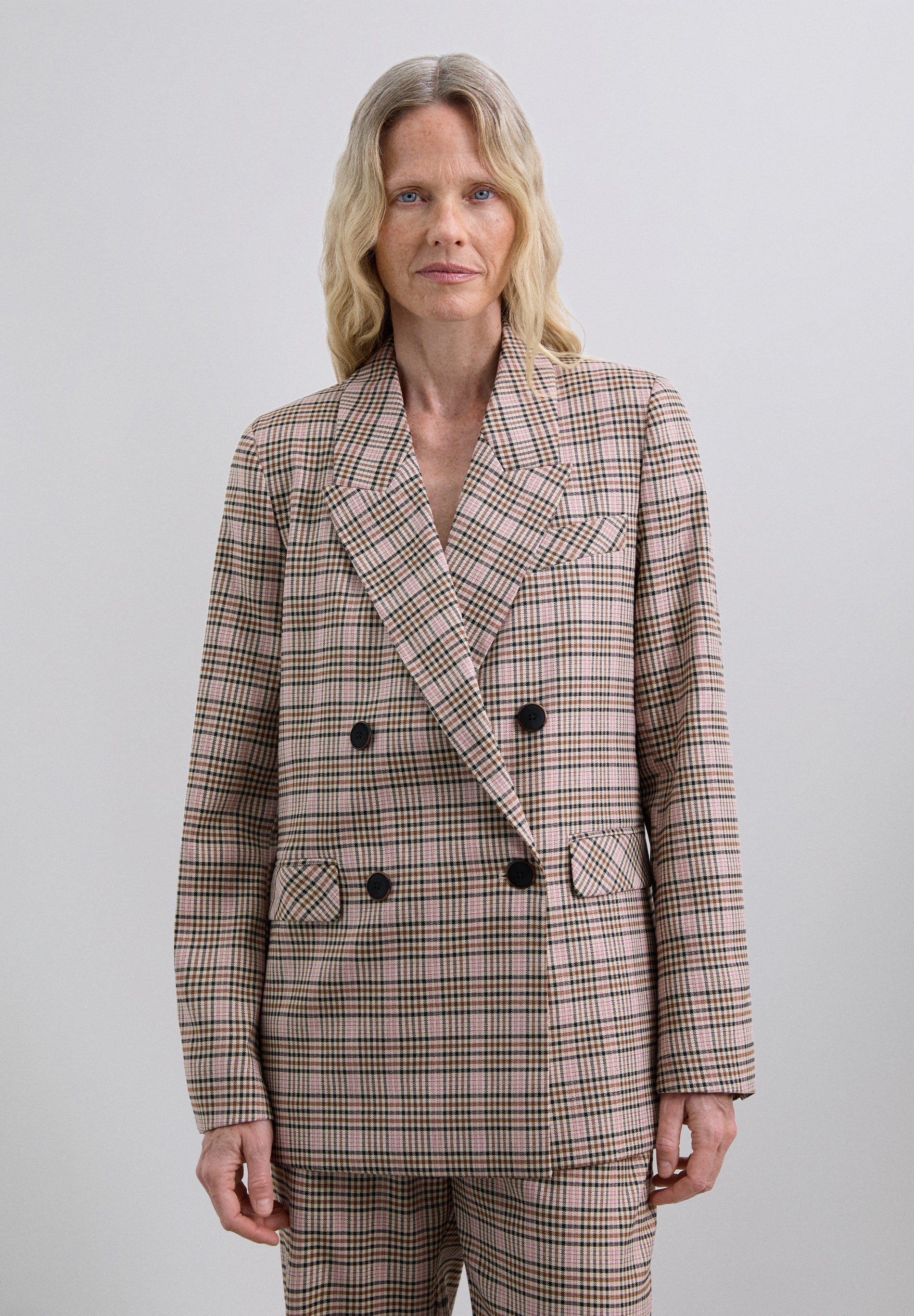 BLAZER CRUZADO XADREZ