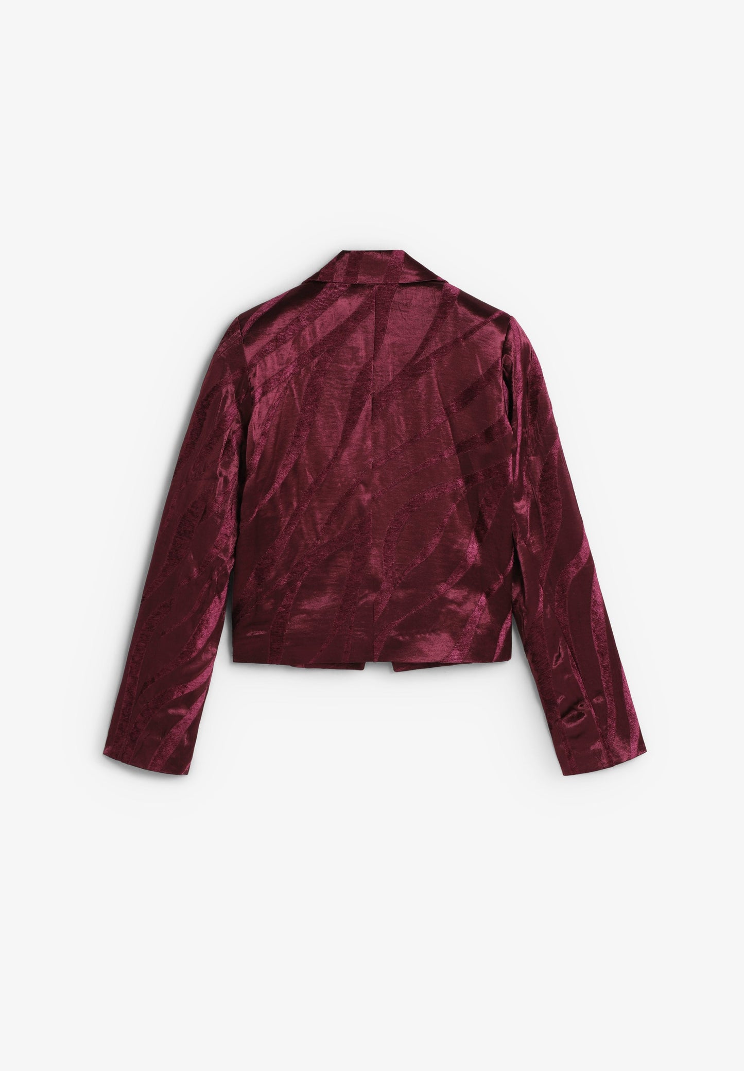 BLAZER CROPPED EM JACQUARD