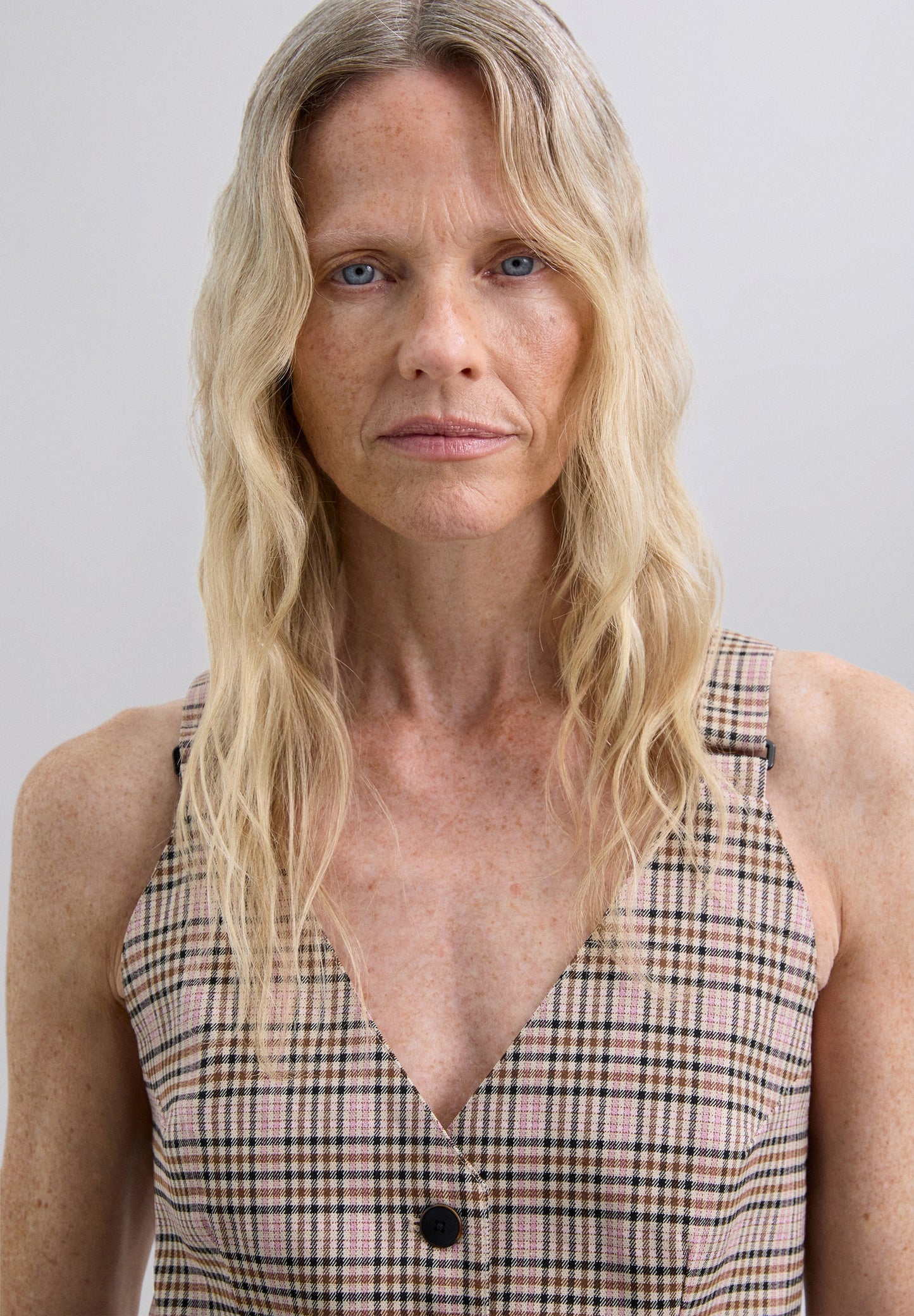 COLETE XADREZ COM ALÇAS