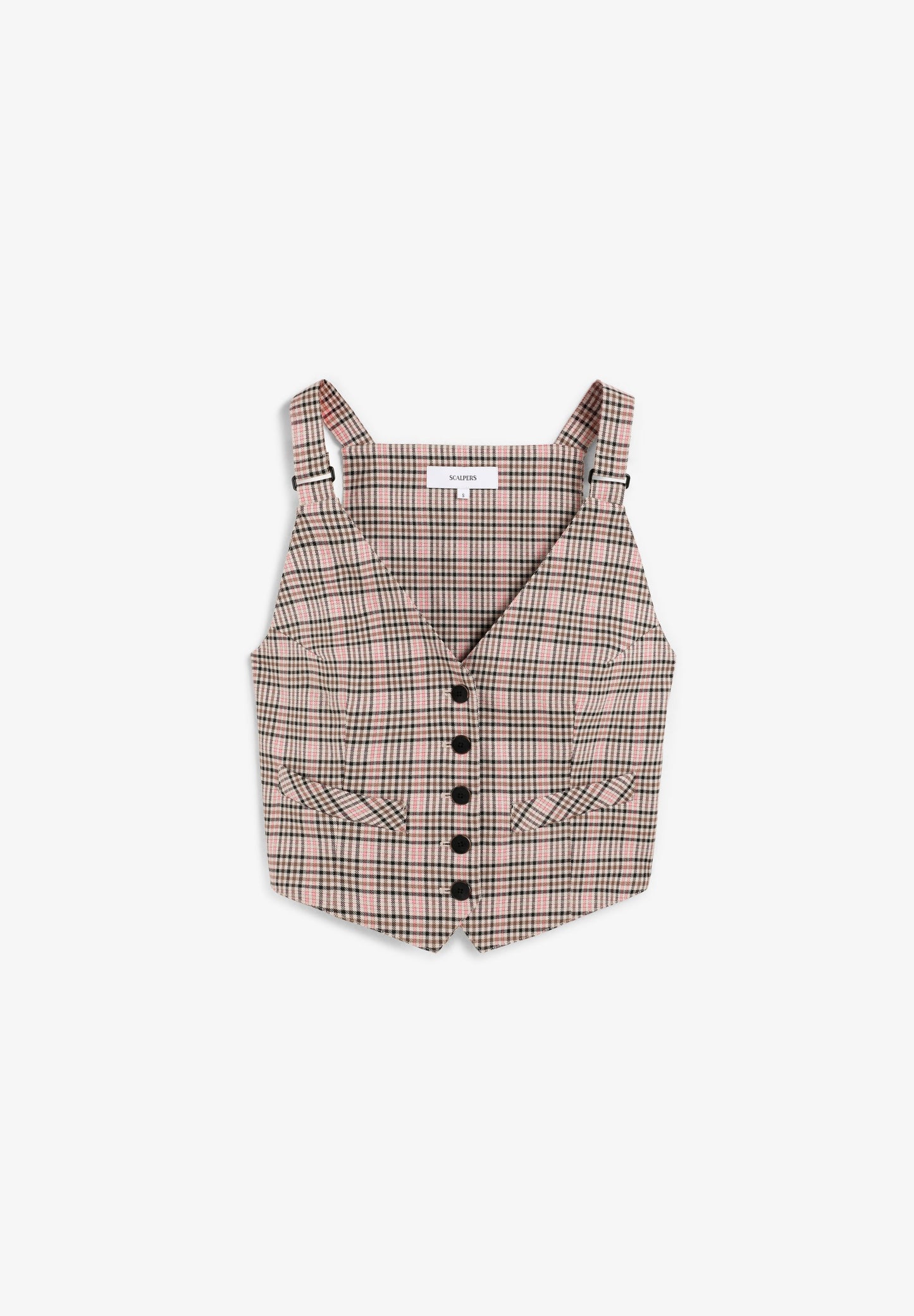 COLETE XADREZ COM ALÇAS