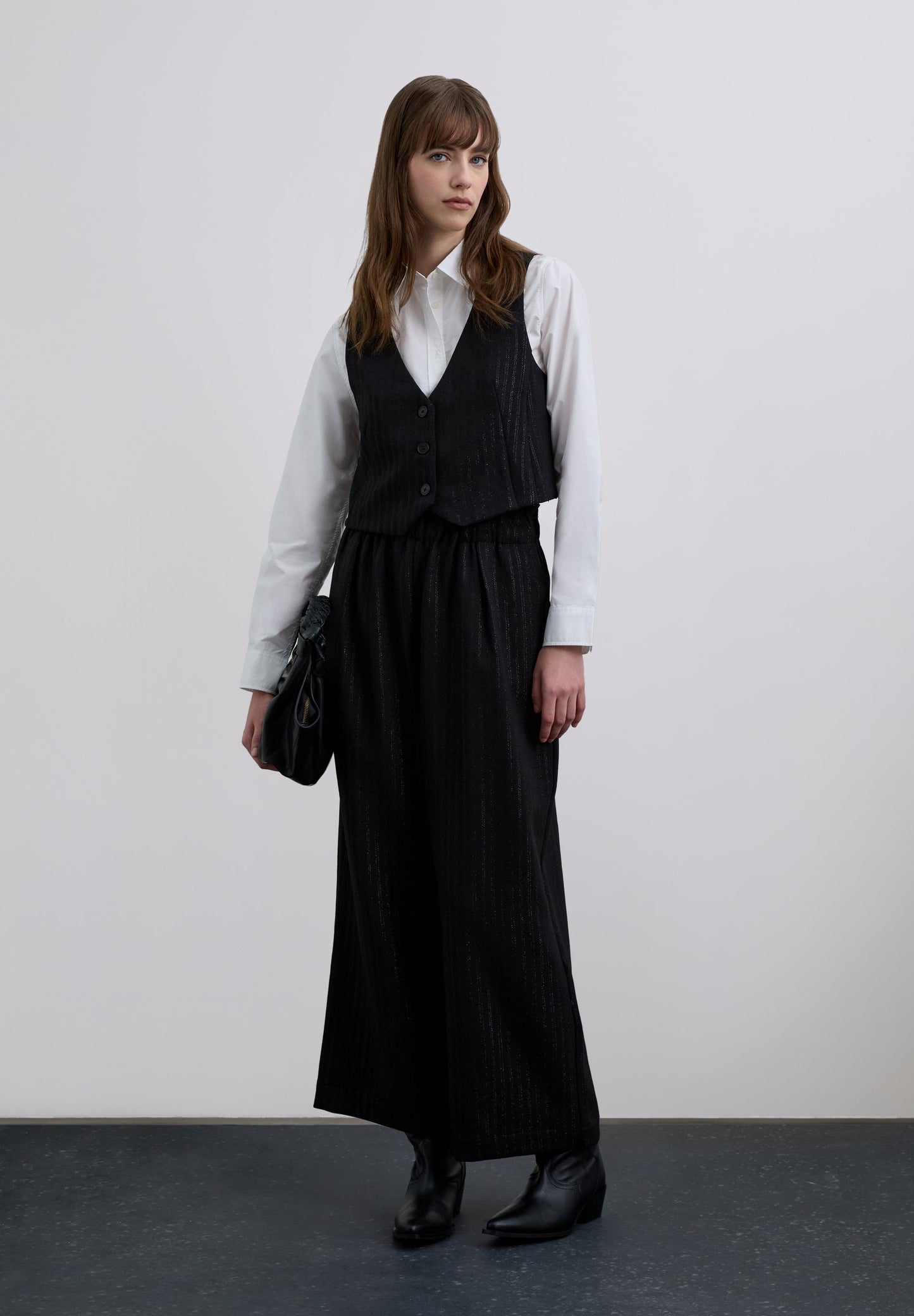 COLETE RISCAS FIO METALIZADO