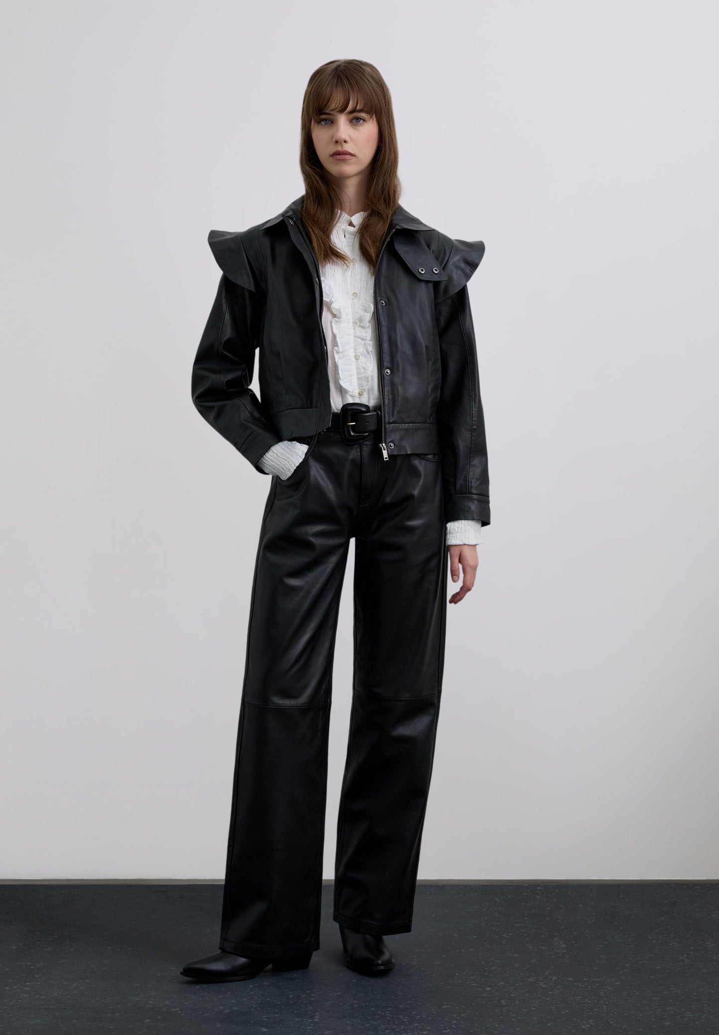 CARDIGAN BOMBER FOLHOS PELE