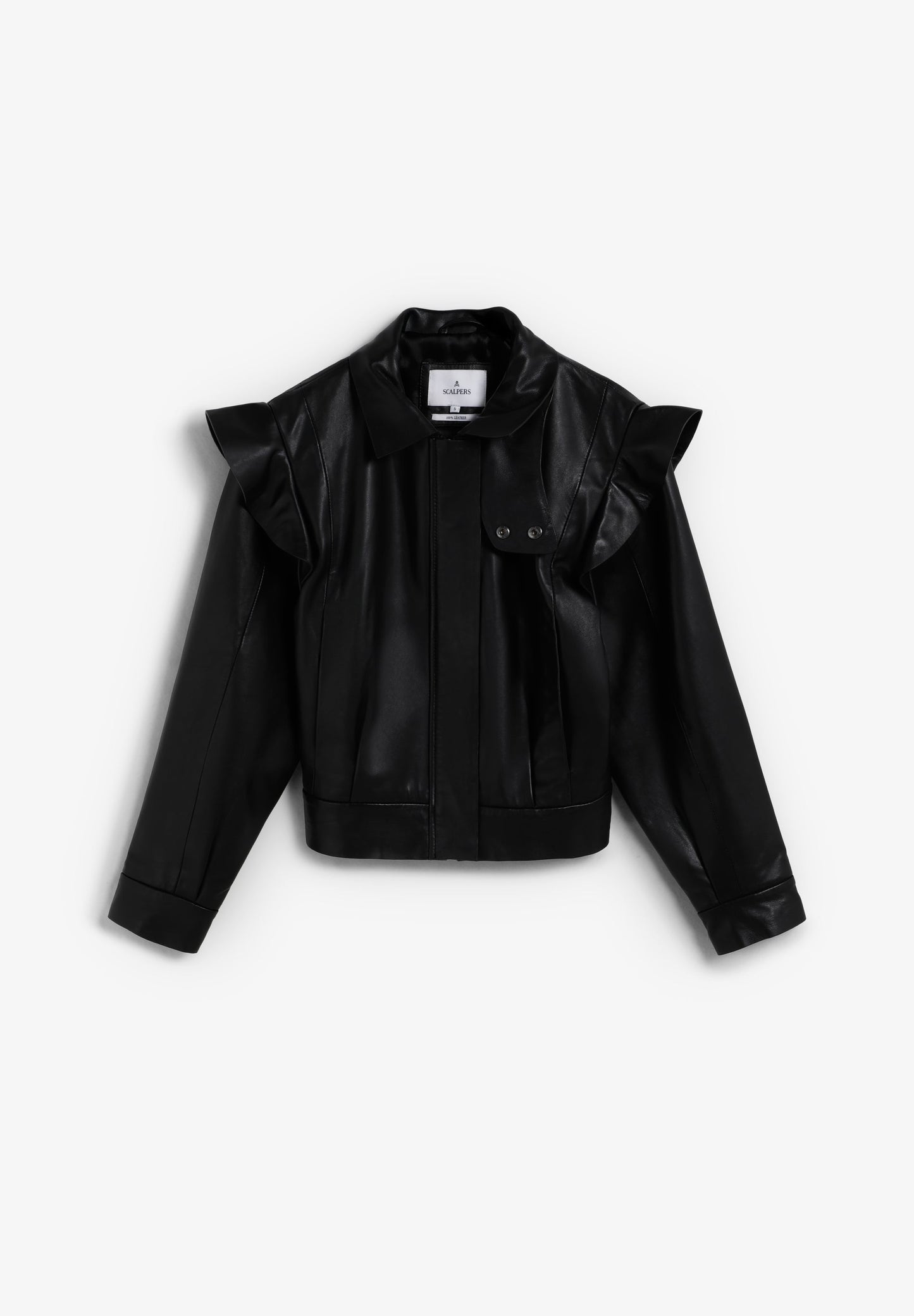 CARDIGAN BOMBER FOLHOS PELE