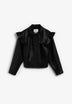CARDIGAN BOMBER FOLHOS PELE