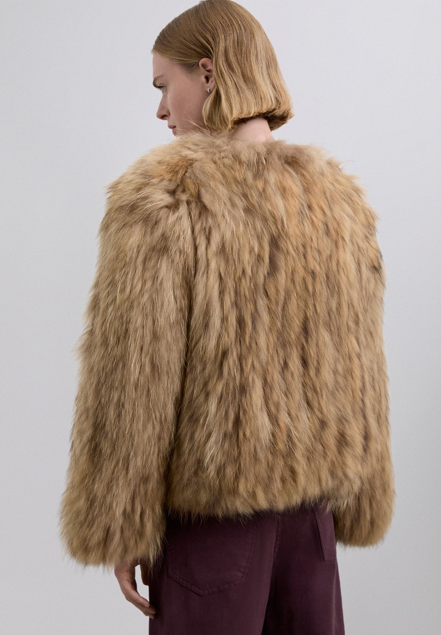 CASACO DE GUAXINIM NATURAL