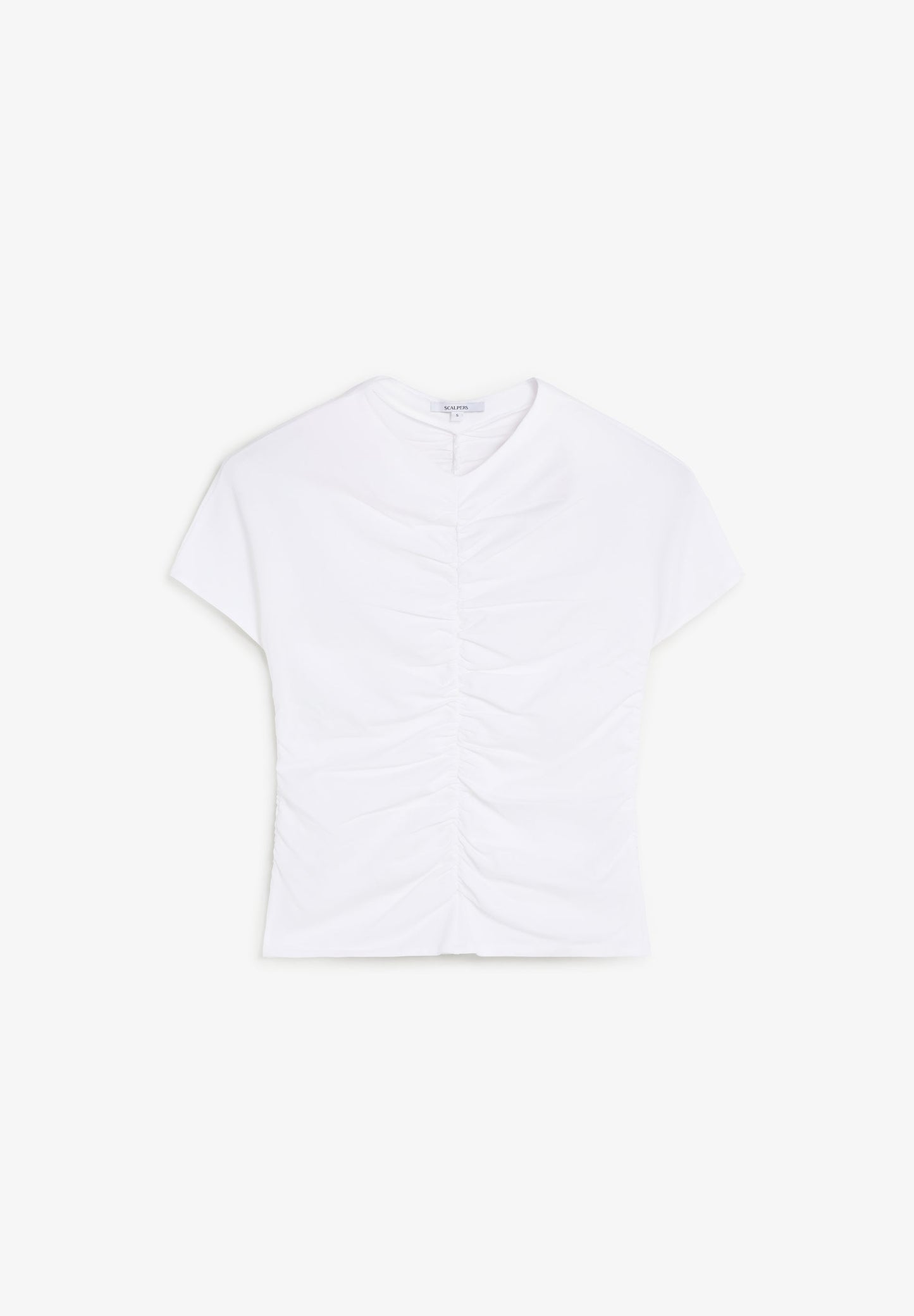 T-SHIRT COM PORMENOR DE FRANZIDO