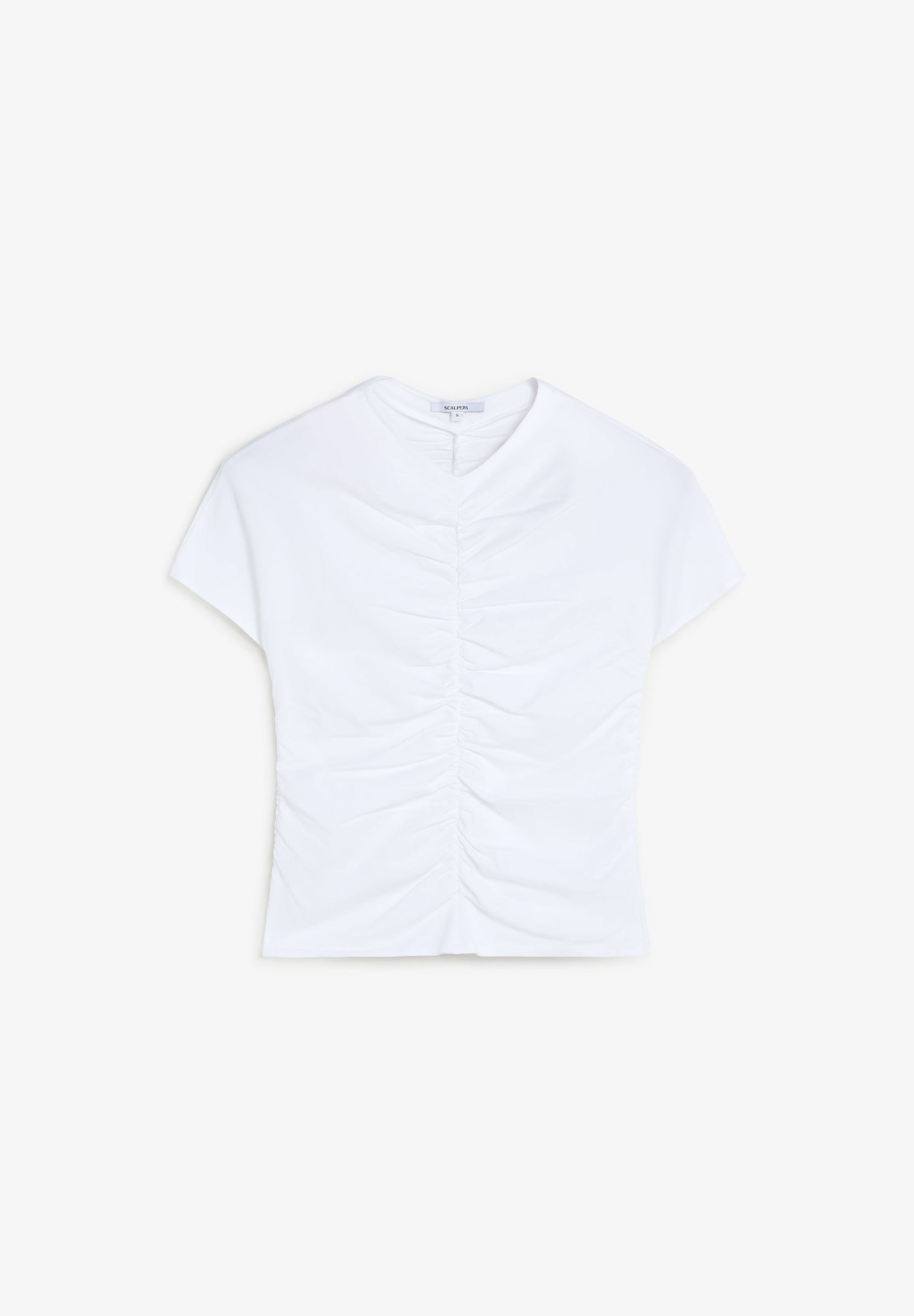 T-SHIRT COM PORMENOR DE FRANZIDO