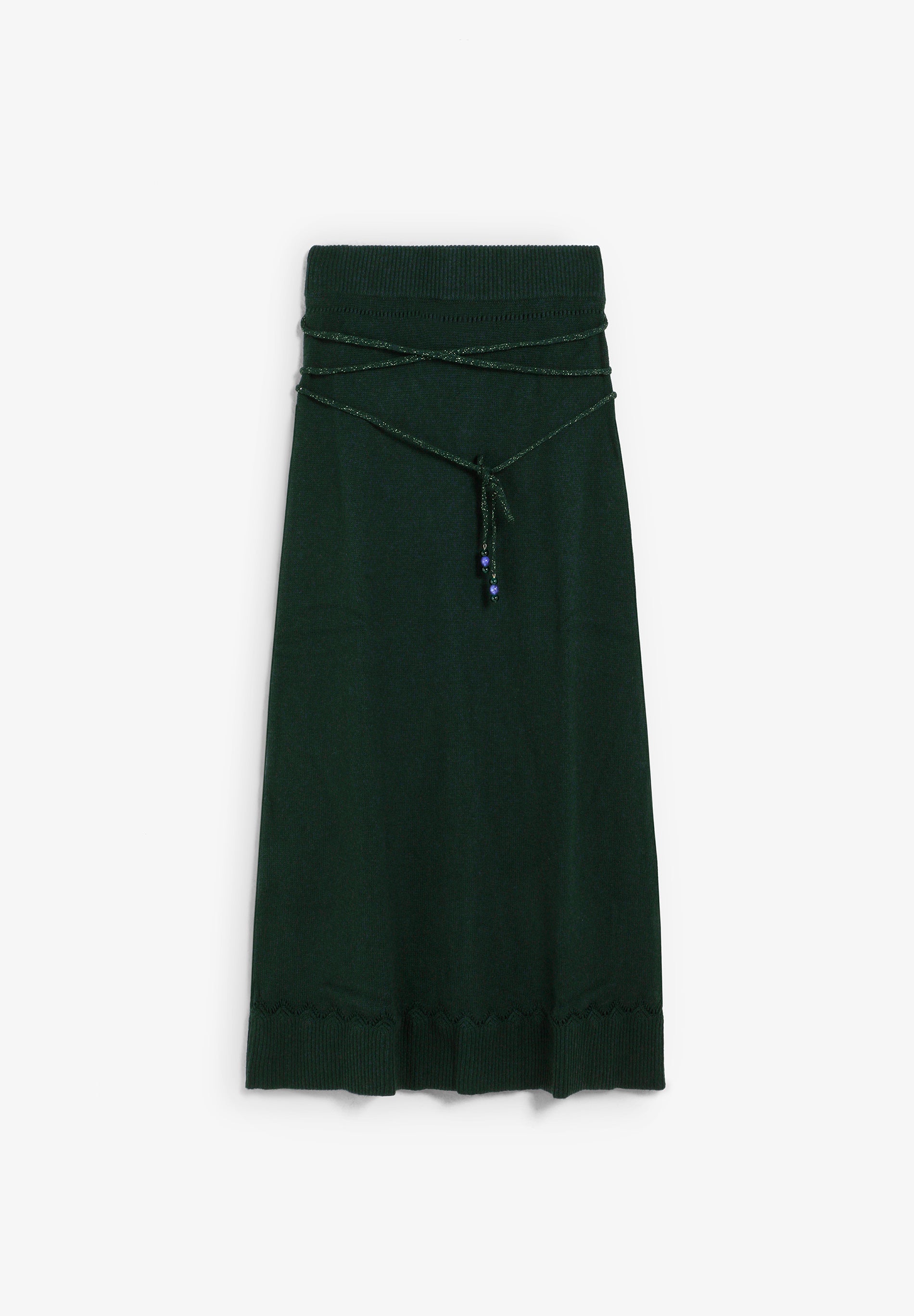 SAIA DE MALHA CORDÃO METALIZADO