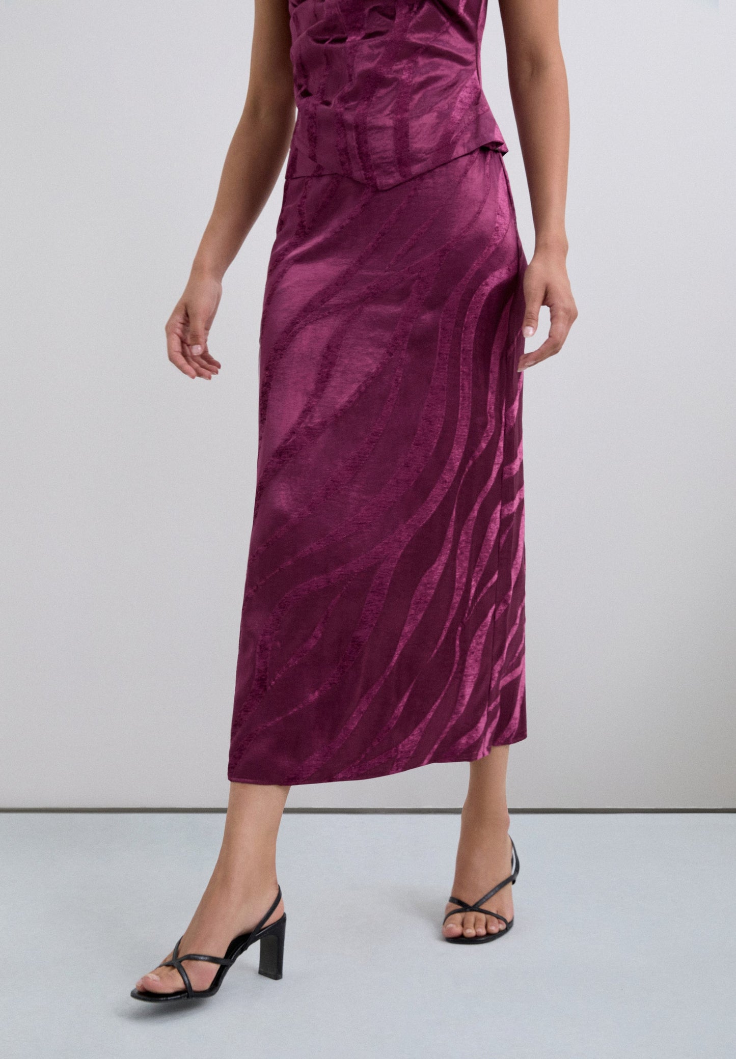 SAIA MIDI JACQUARD