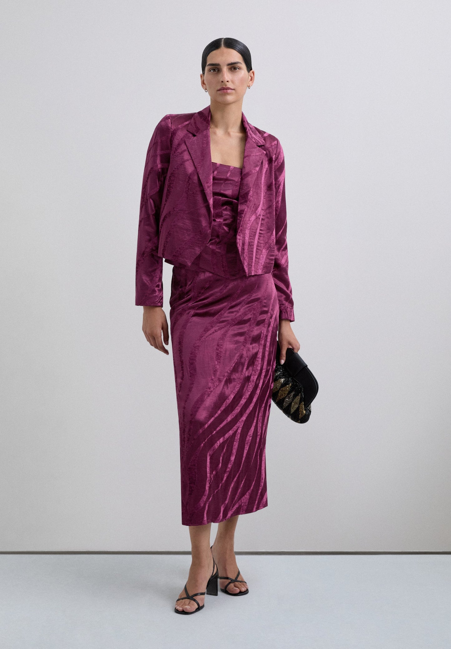 SAIA MIDI JACQUARD