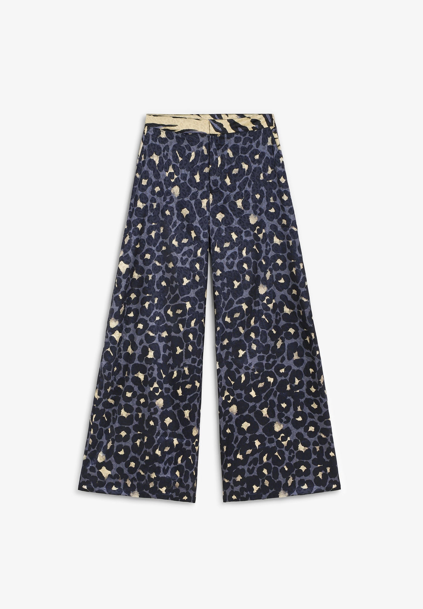 CALÇAS FLUIDAS ANIMAL PRINT