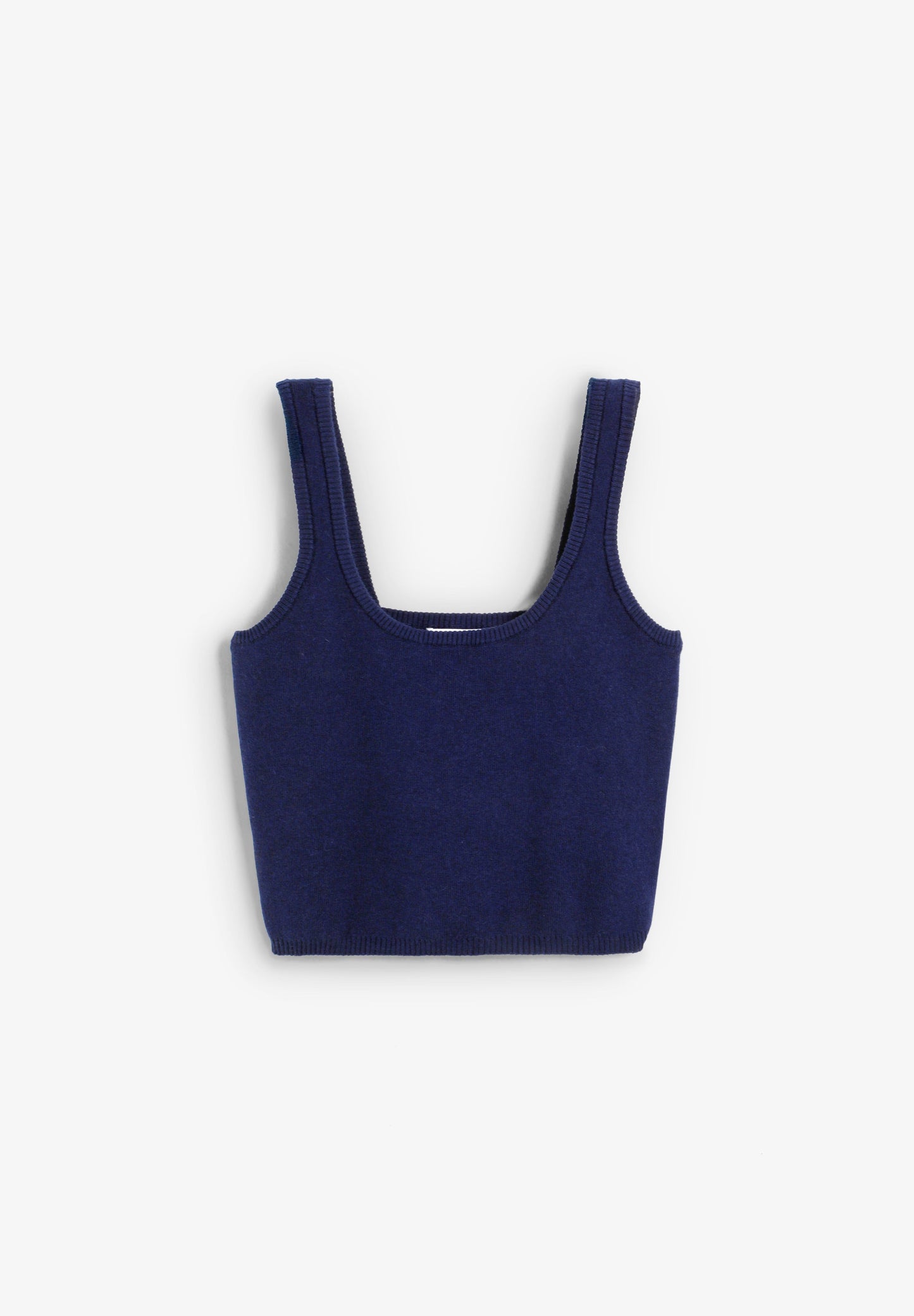 TOP CROPPED DE MALHA