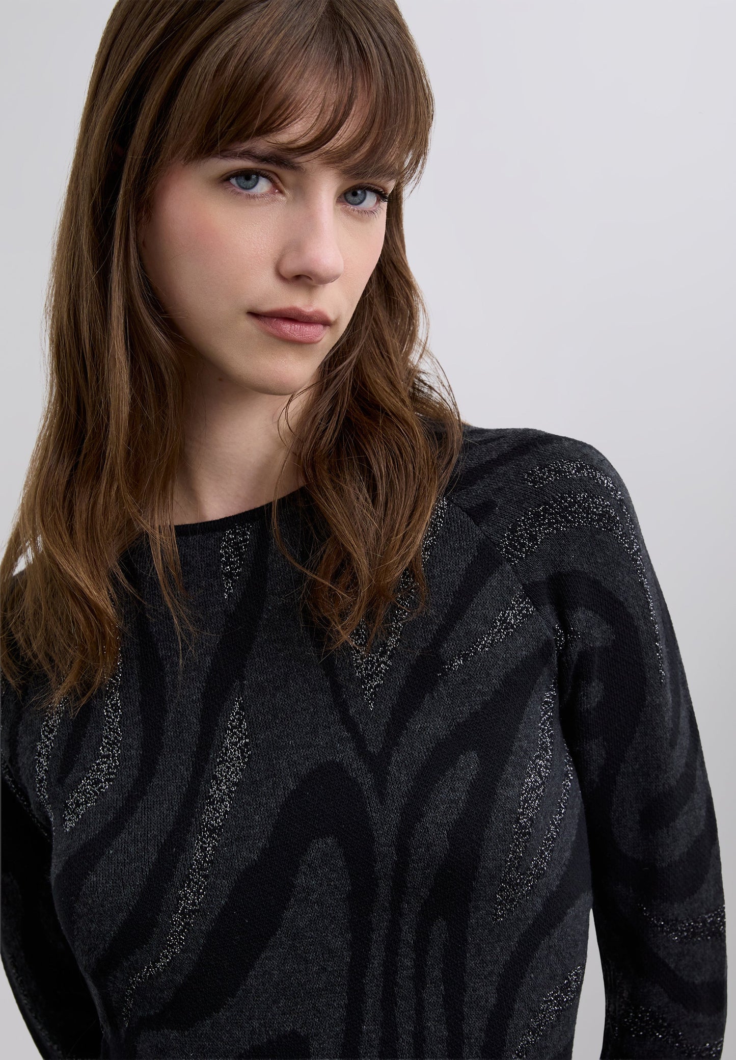 VESTIDO COMPRIDO MALHA COM PADRÃO