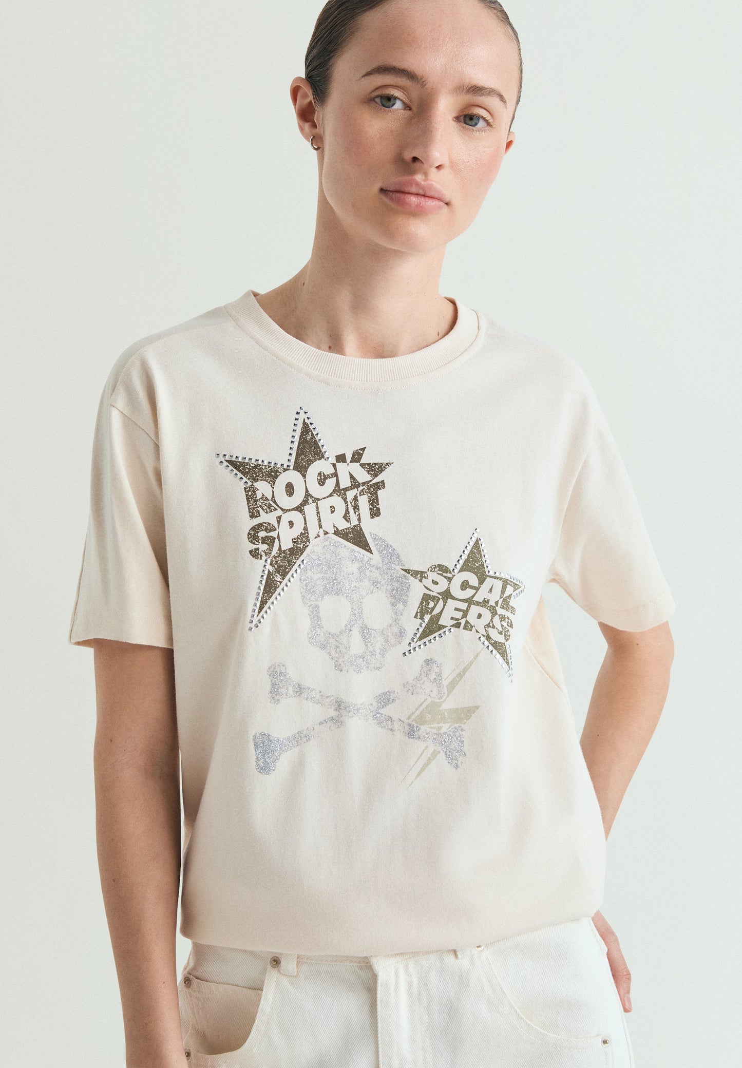 T-SHIRT SKULL ROCK