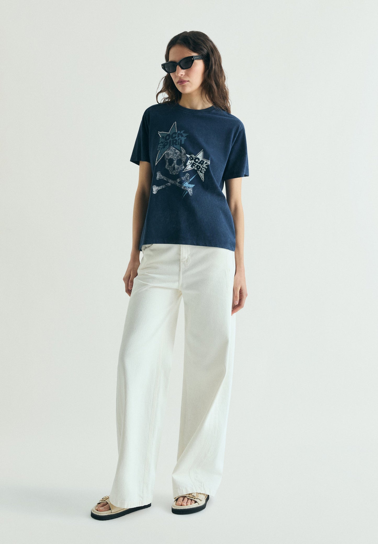 T-SHIRT SKULL ROCK