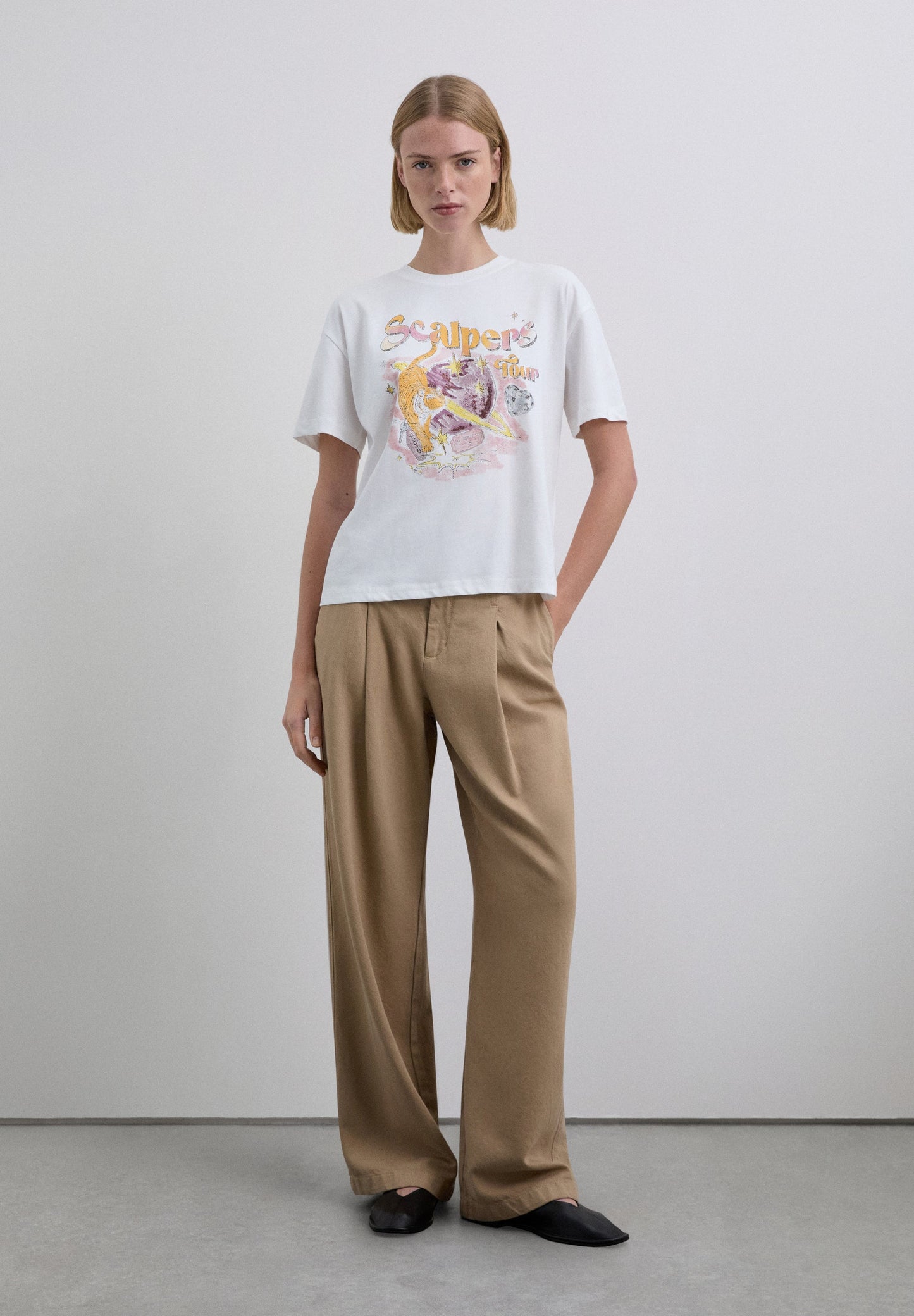 T-SHIRT TOUR DE ALGODÃO