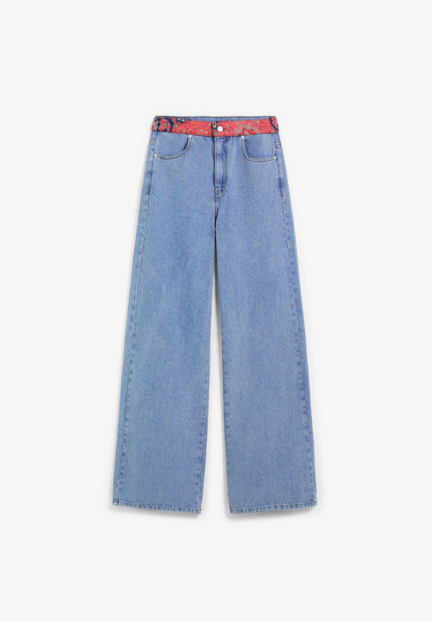 CALÇAS DENIM MID WAIST