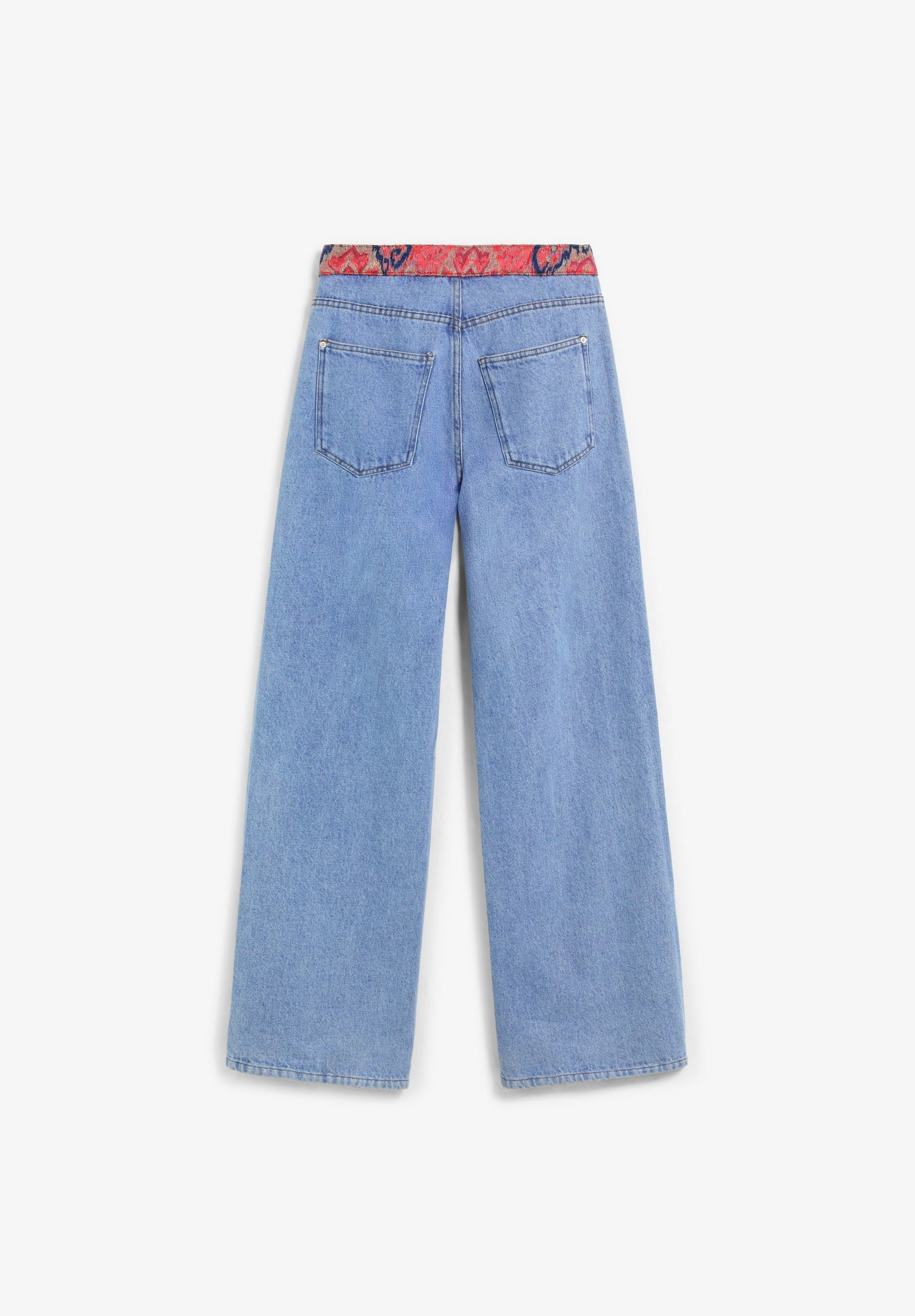 CALÇAS DENIM MID WAIST