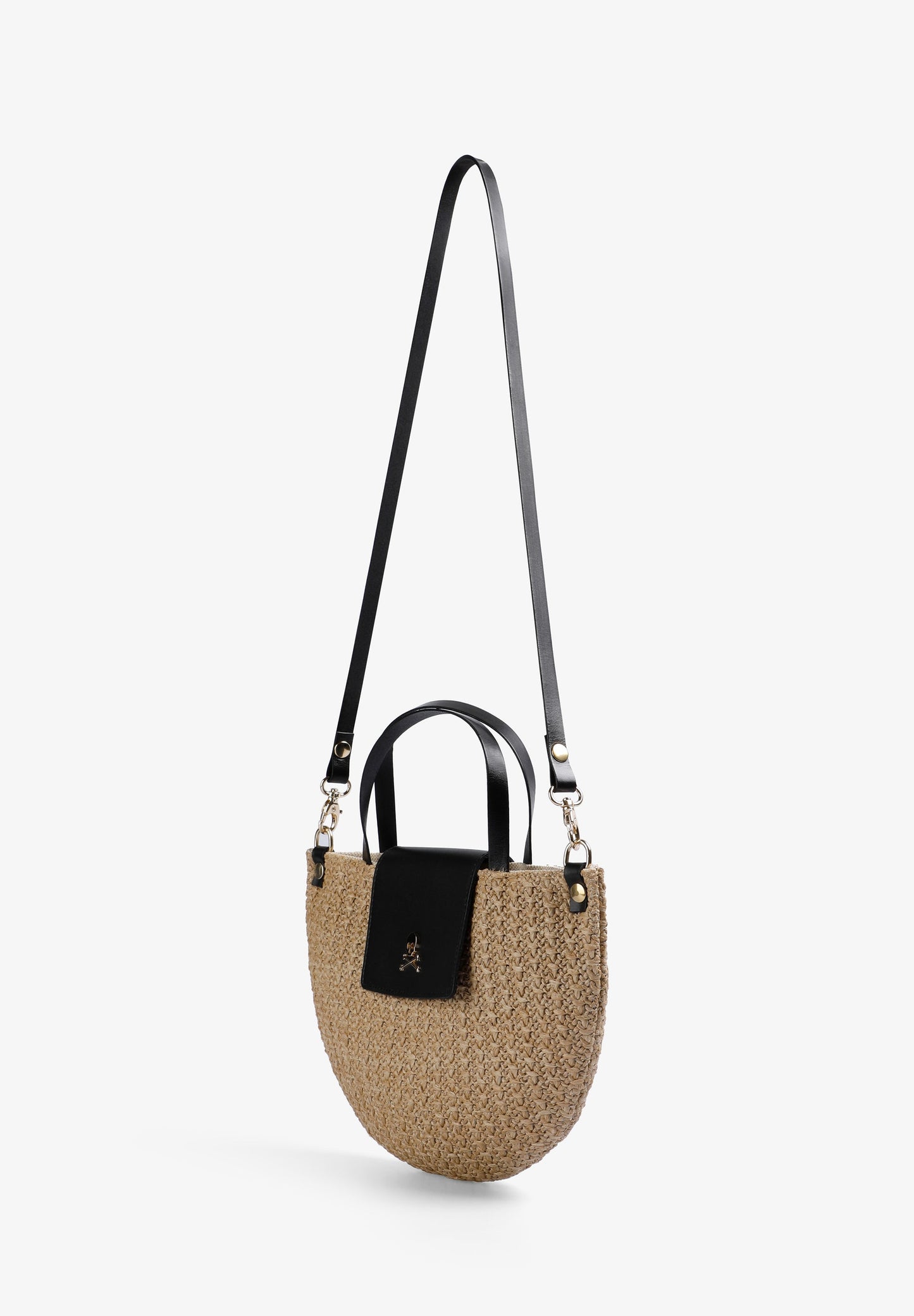 BOLSA DE RÁFIA EM LUA