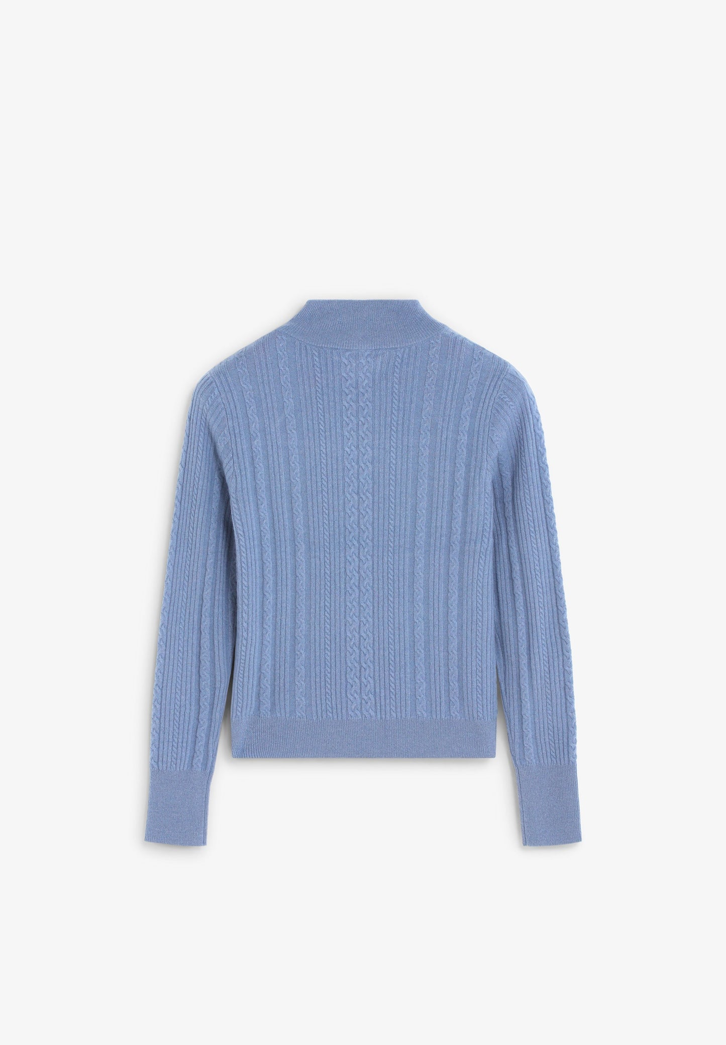 SWEATER EM MALHA DE CABO COM ABERTURA