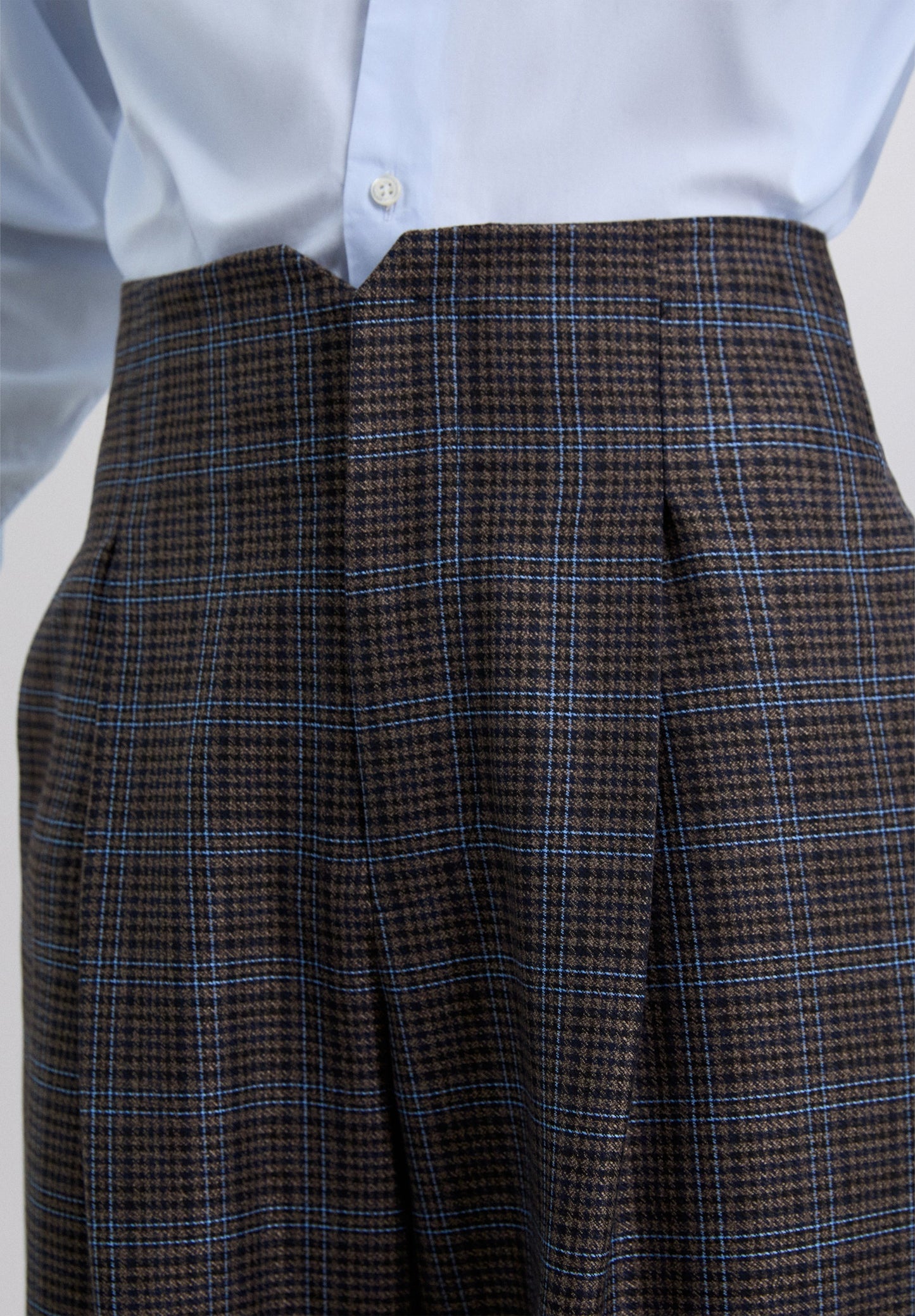 CALÇAS CULOTTES AOS QUADRADOS