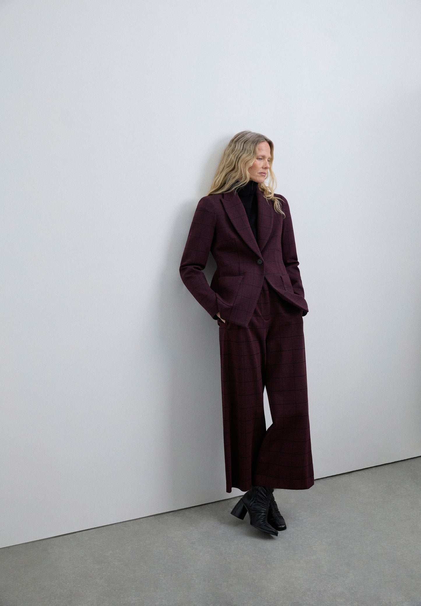 CALÇAS CULOTTES DE CINTURA SUBIDA