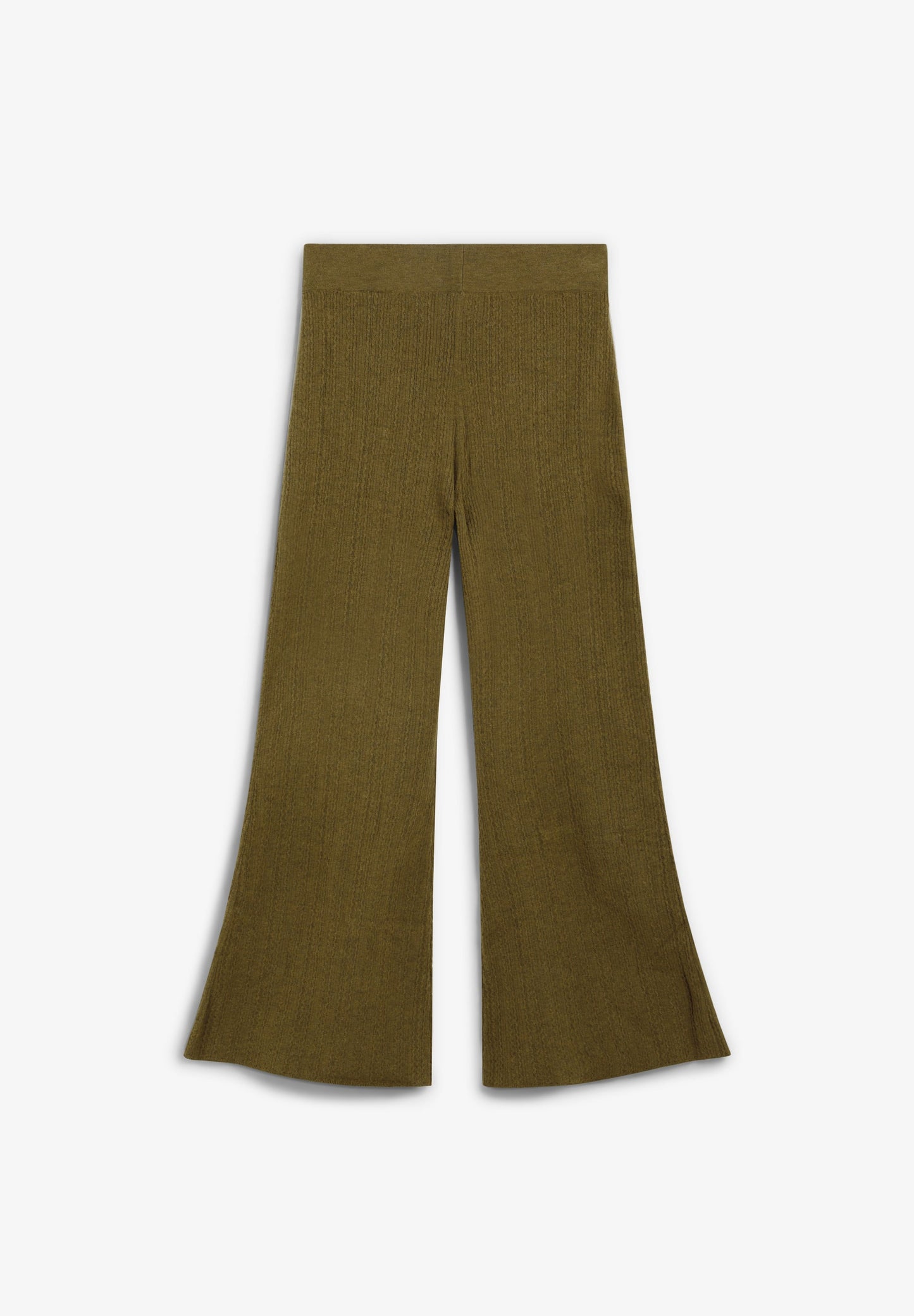CALÇAS CULOTTES COM TEXTURA