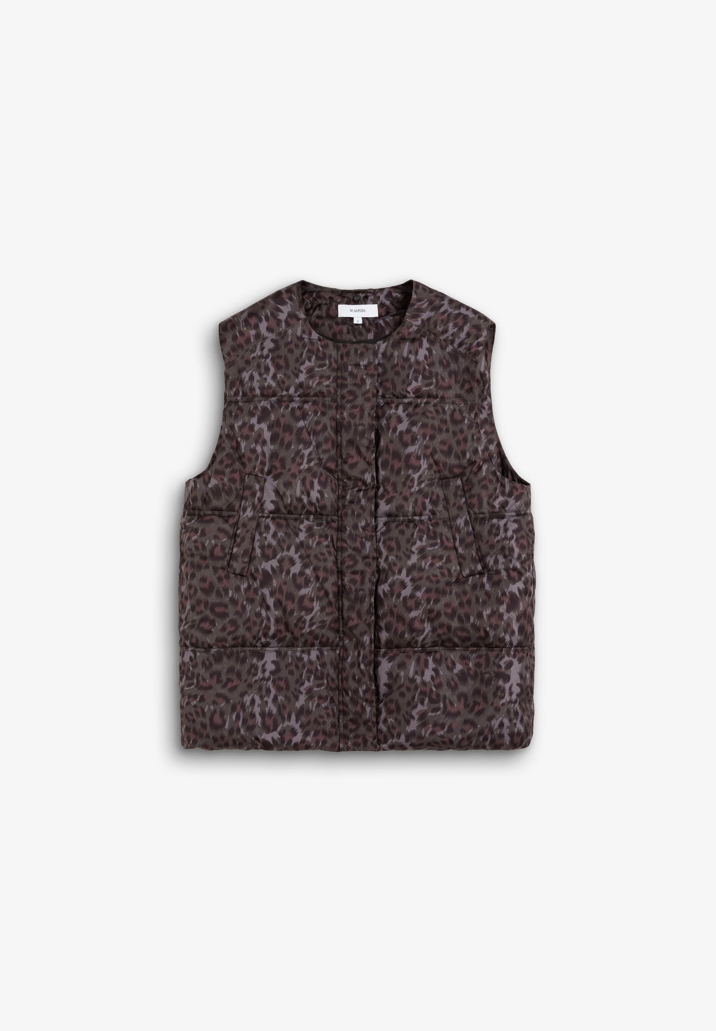 SCPRINTEDPUFF VEST